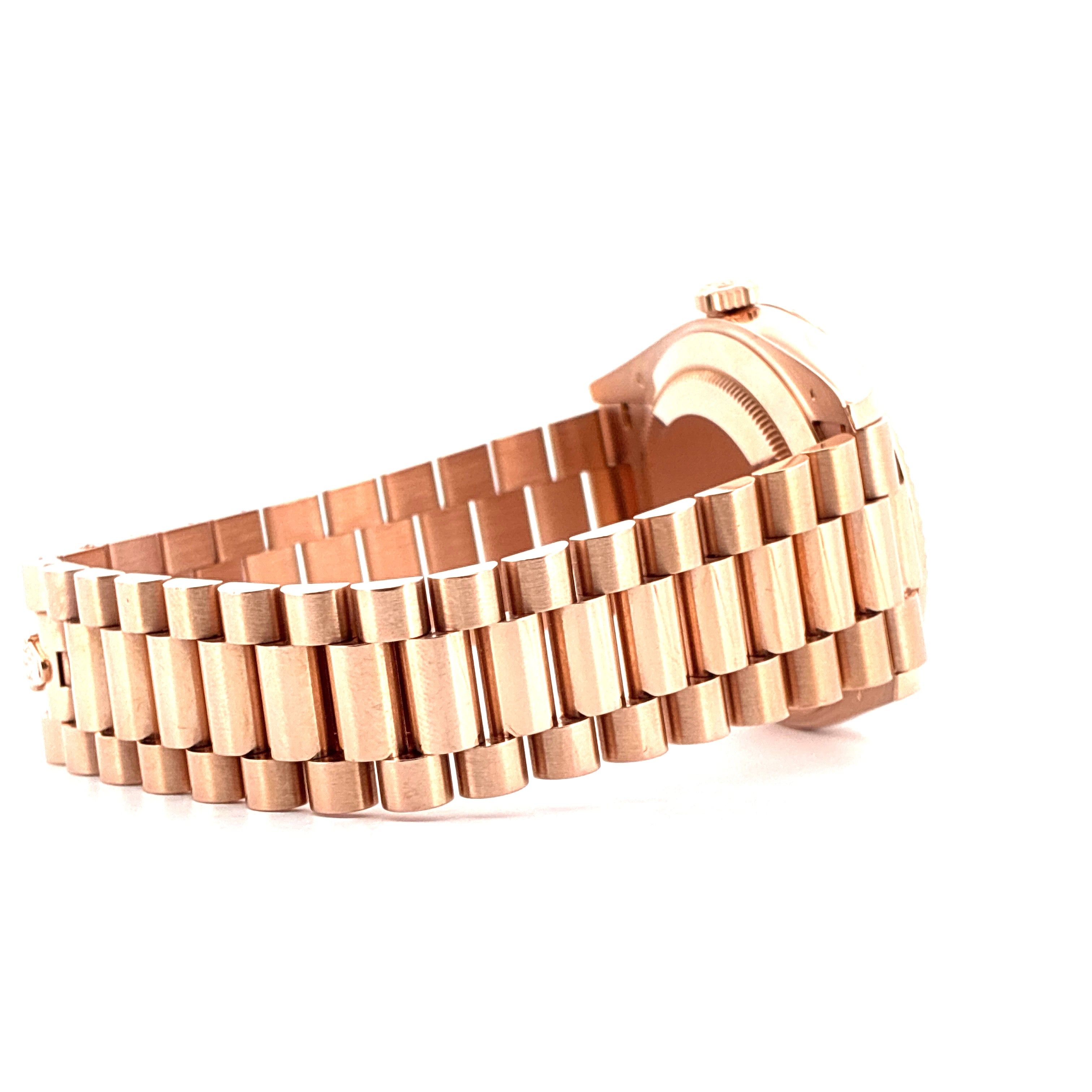 Rolex - Day-Date 40 / Roségold / Chocolate Dial / Baguette / Full-Set / 2022 - [product_sku]