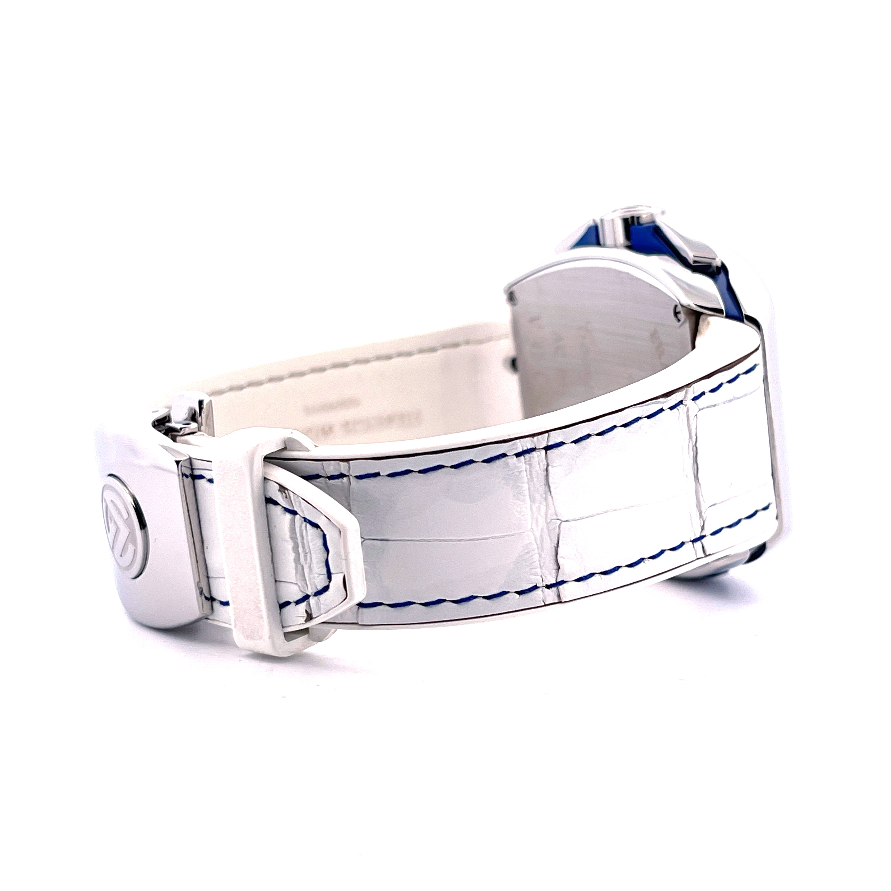 Vanguard Racing Chronograph Blue & Black / V45 / 2 STRAPS / Steel / Full Set / perfect Condition / Germany 2025