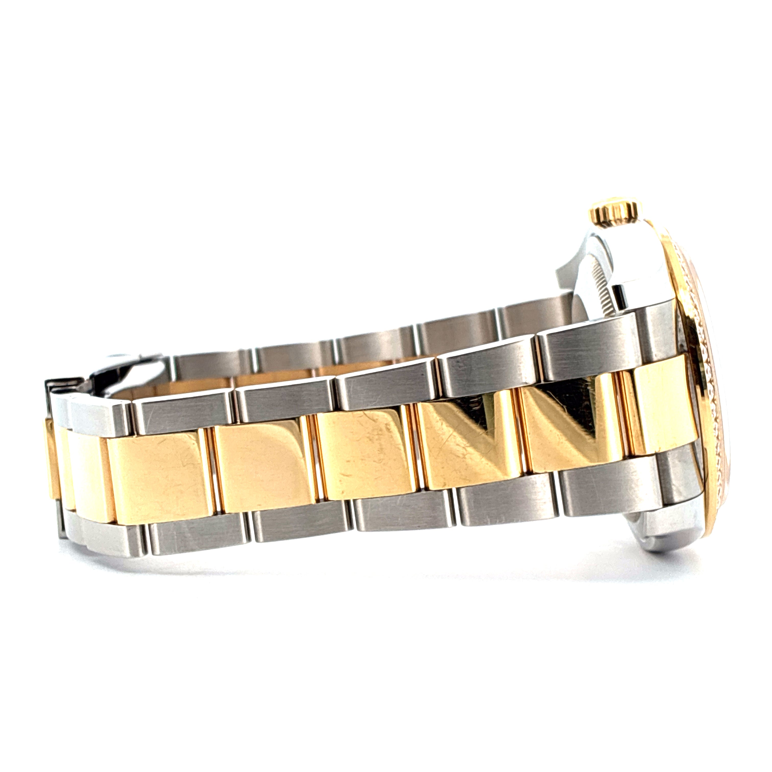 Datejust 36 / orig. invoice / Bicolor / factory set bezel / Full-Set 2019