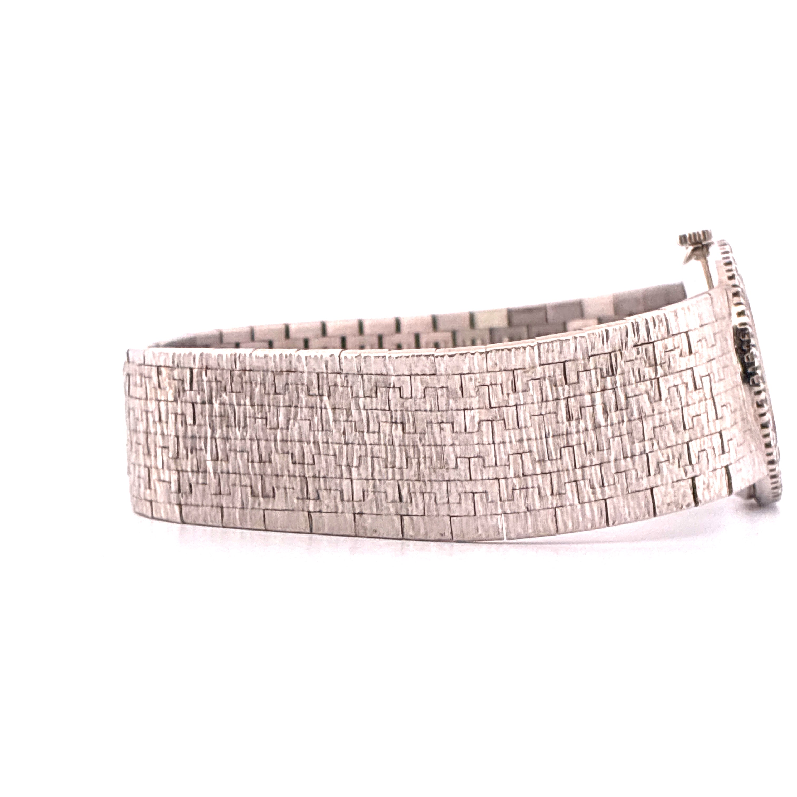 Rolex - Vintage Cocktail Watch / Whitegold / Diamonds / Green Nephrit Dial / Papers / 1975 - [product_sku]