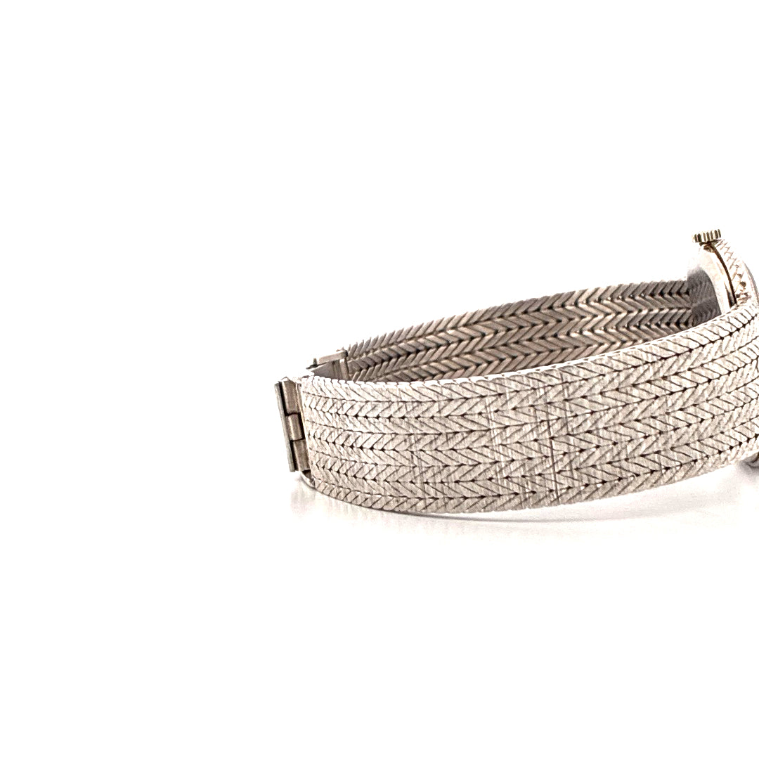 Lady Ellipse Vintage / 18K Weißgold (ca. 1970) - Juwelier Spliedt