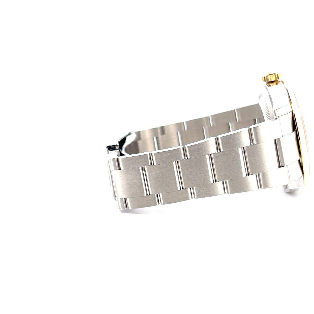 Oyster Perpetual 100 Years / BRAND NEW / rhodium dial / yellowgold bezel and crown