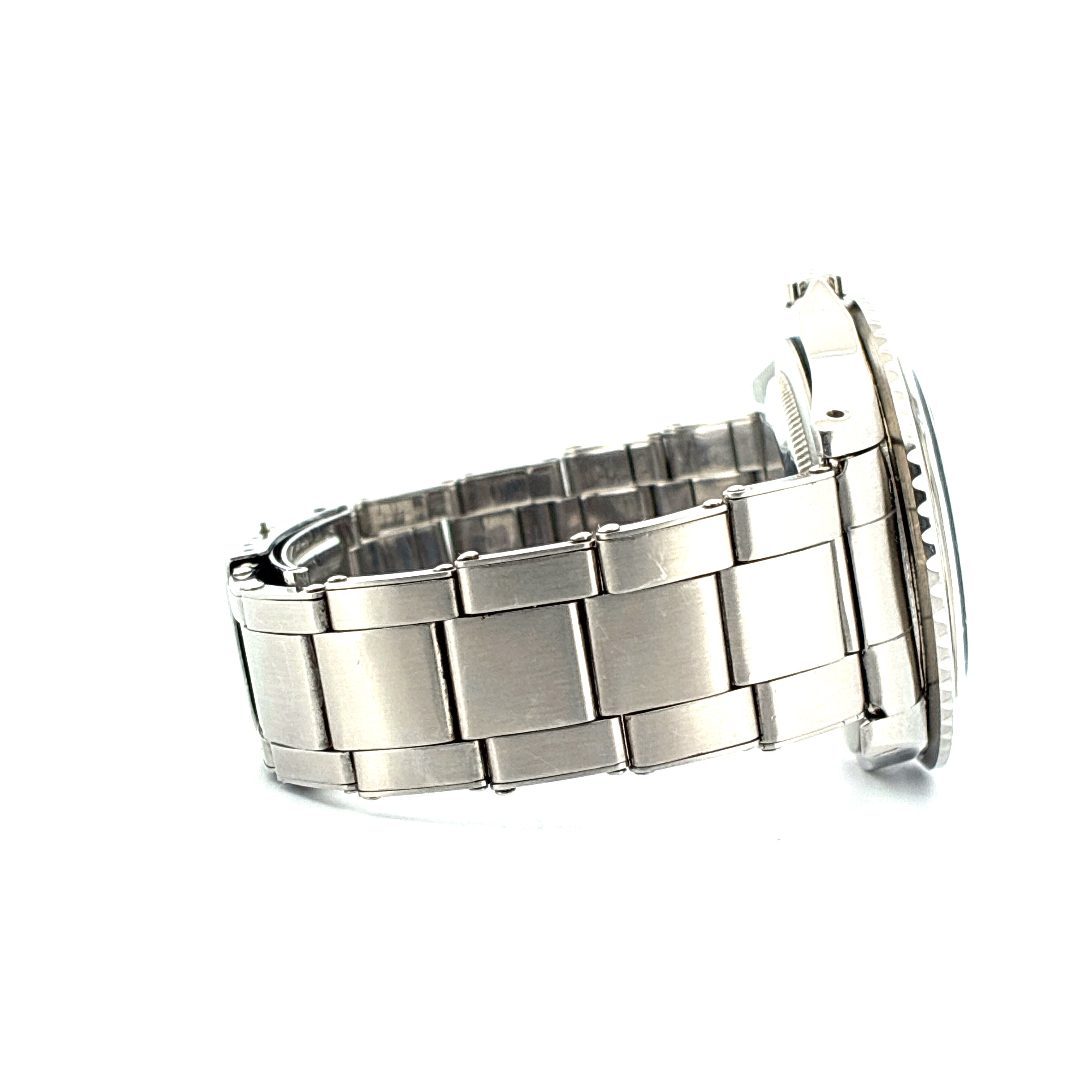 GMT-Master / Vintage / Radium / Pointed crown guard / org. Box / Glossy Gilt Dial / Vintage / 1963 / very good condt. / Rolex Rivet Stratch Bracelet