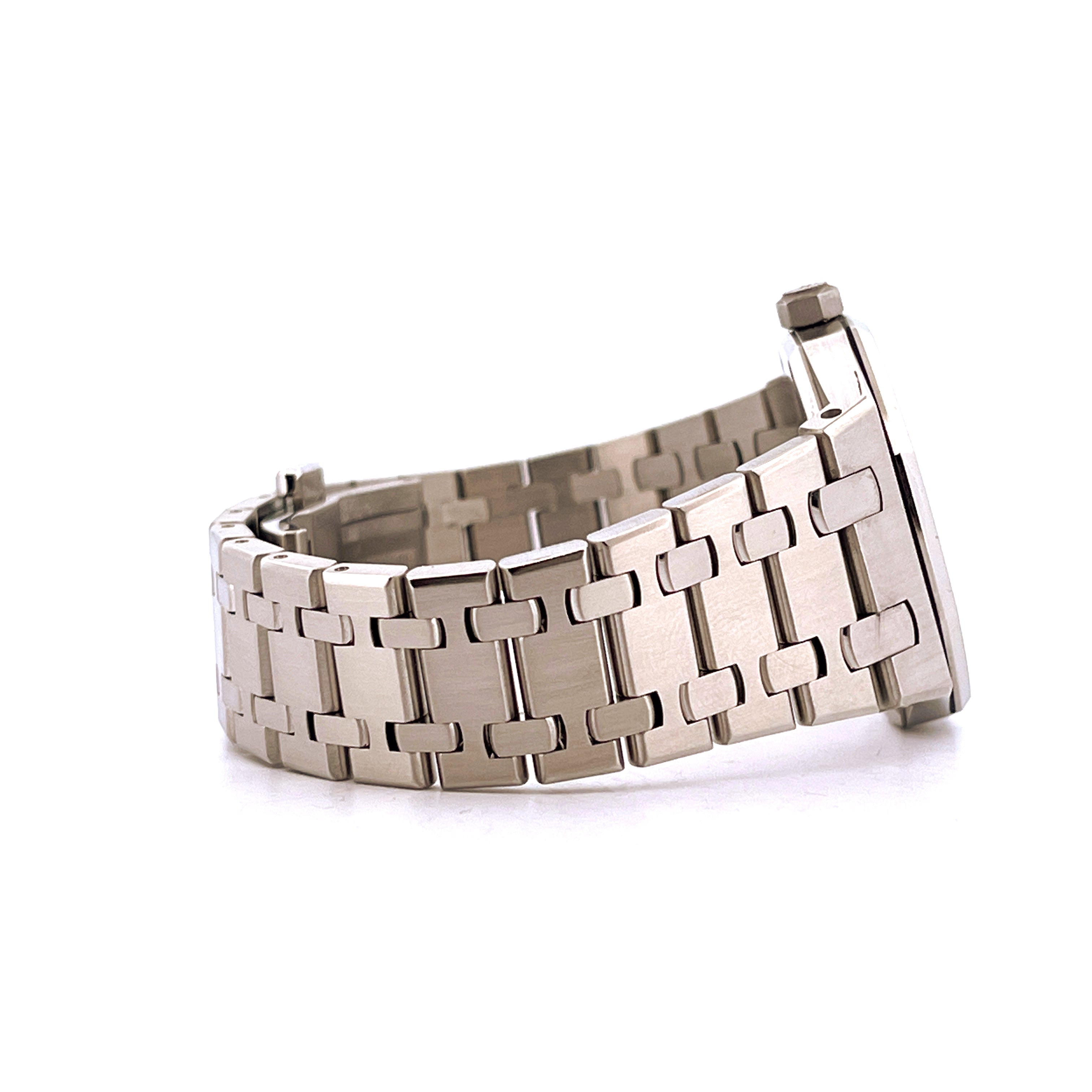 Audemars Piguet - Audemars Piguet Royal Oak Lady 33mm Steel & Diamonds - Juwelier Spliedt