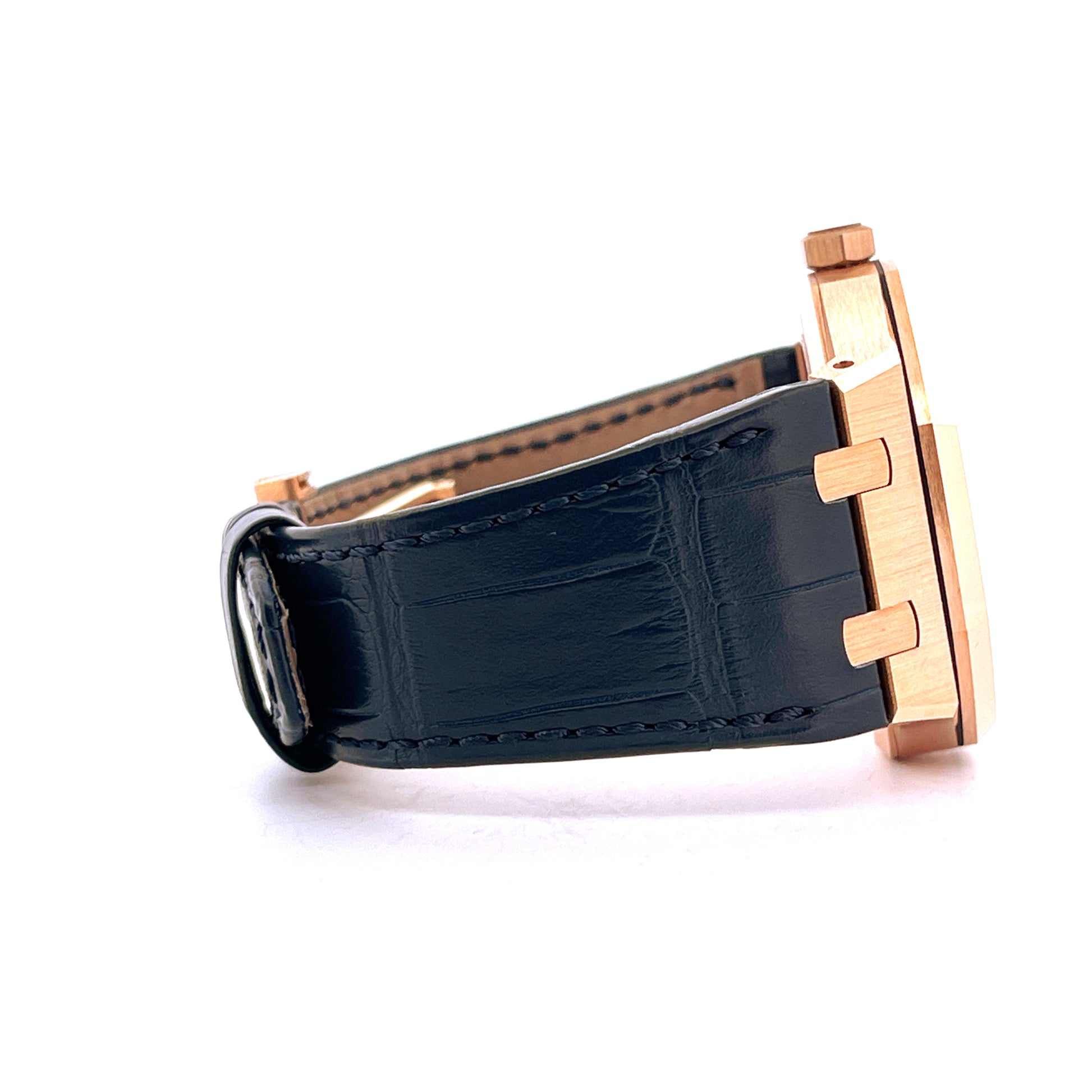 Audemars Piguet - Audemars Piguet Royal Oak Roségold BlueDial - Juwelier Spliedt