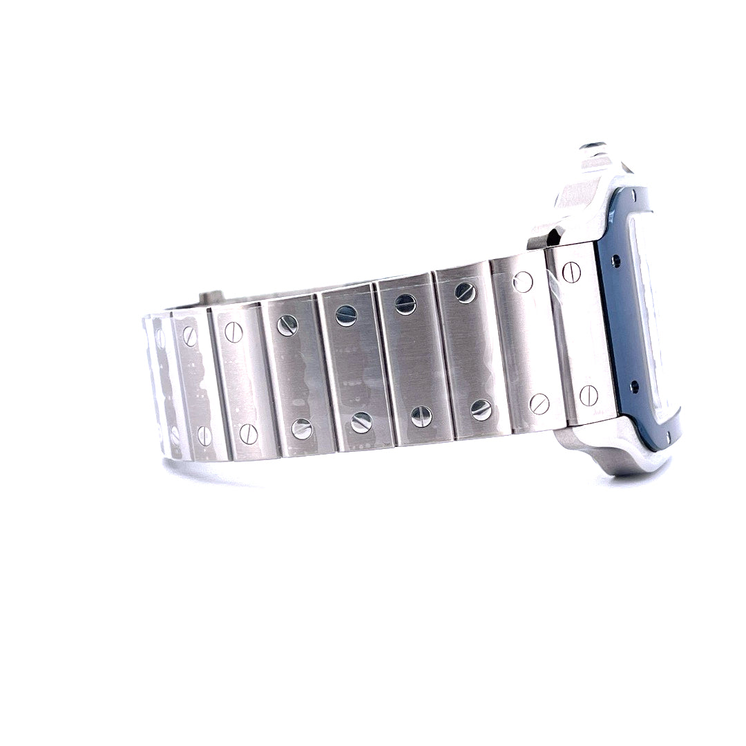 Cartier - Cartier Santos Skeleton Blue - Juwelier Spliedt