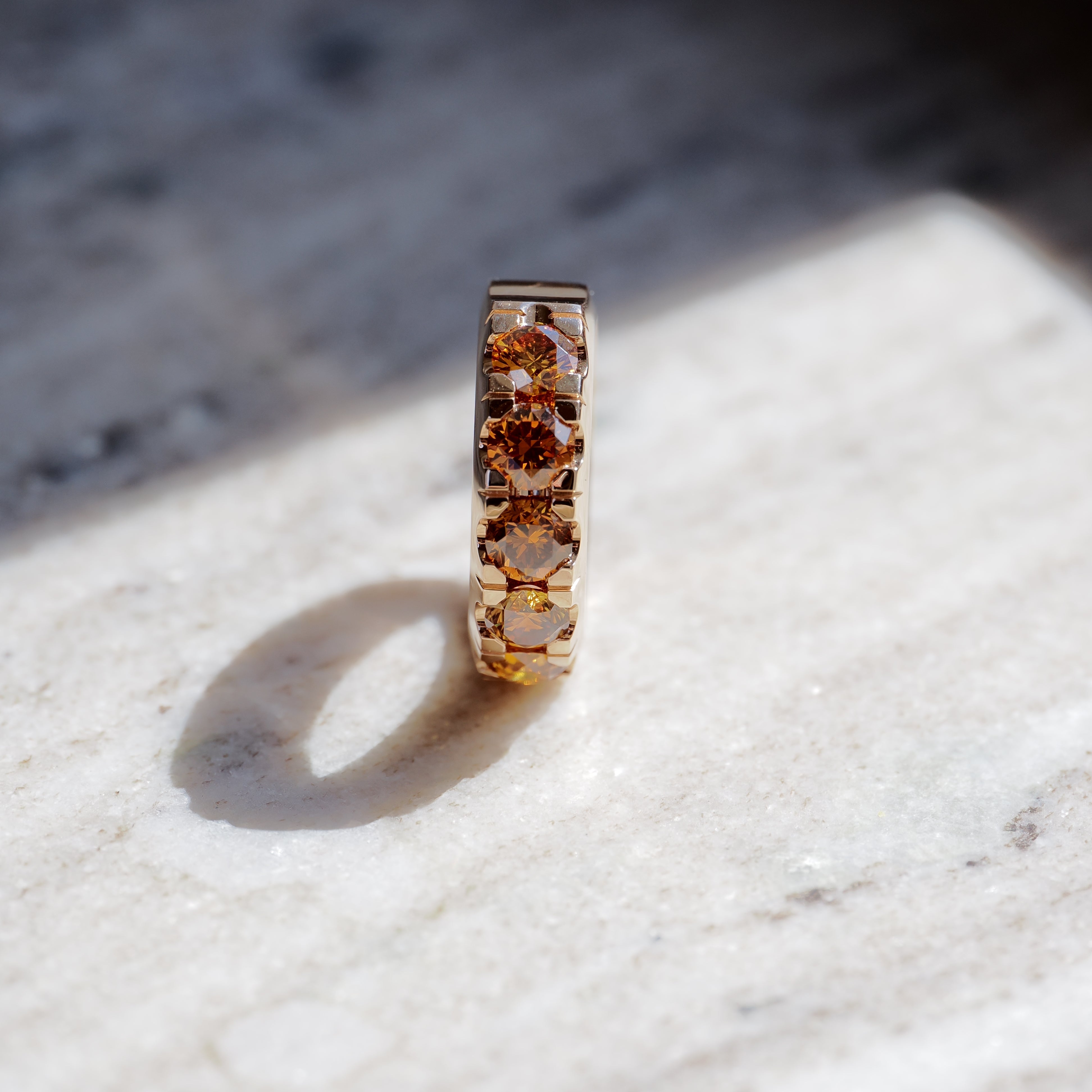 Jochen Pohl - Ring Roségold mit Orange Fancy Diamonds (2024) - [product_sku]