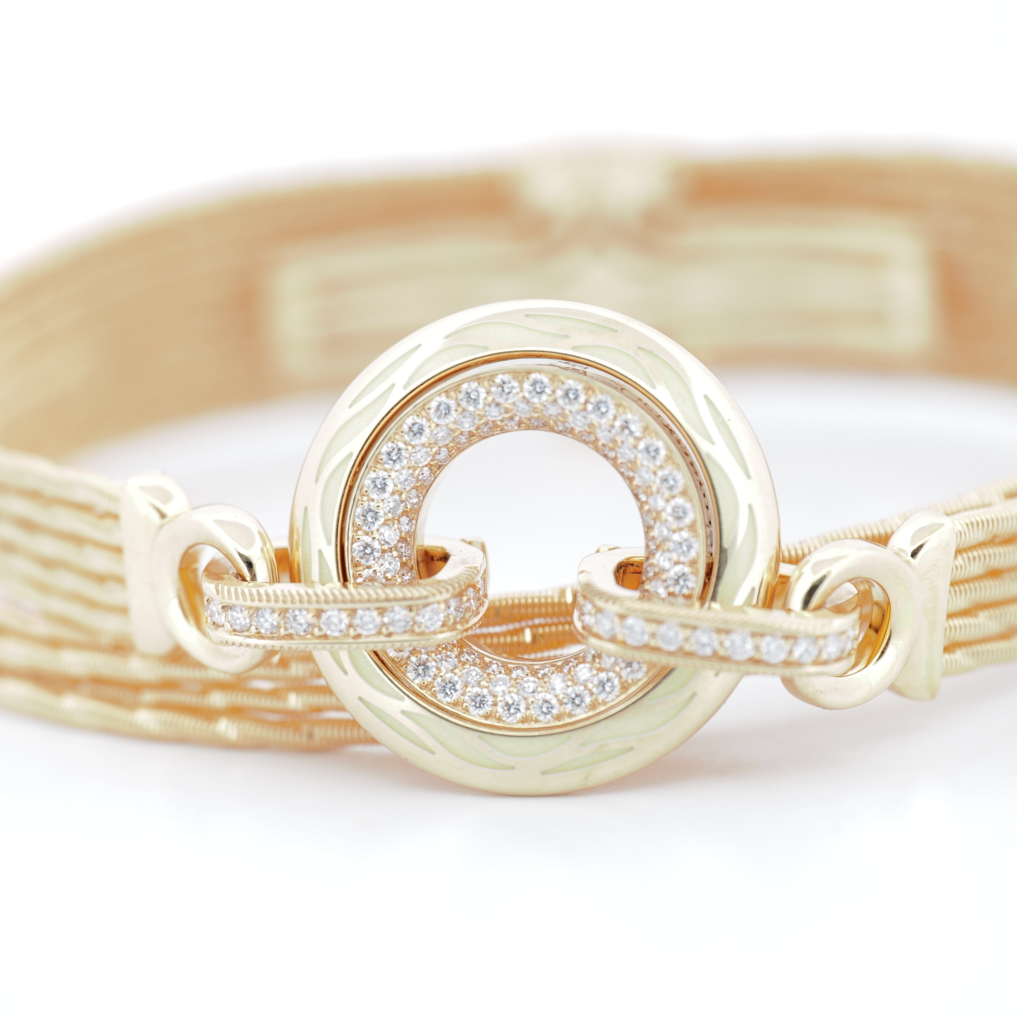 Wellendorff - Armband Kollektion ,,Wahre Werte" in 18k Gelbgold mit Brillanten - [product_sku]