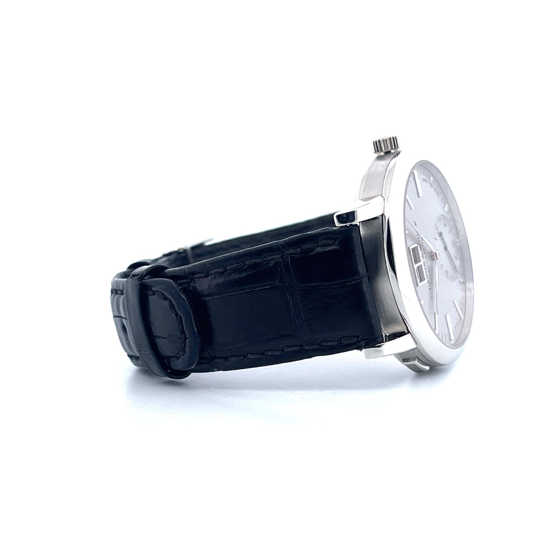 A. Lange & Söhne - Langematik Sax-O-Mat 950 Platin full set / very good condt. / Lange service '25 / 2000 - [product_sku]
