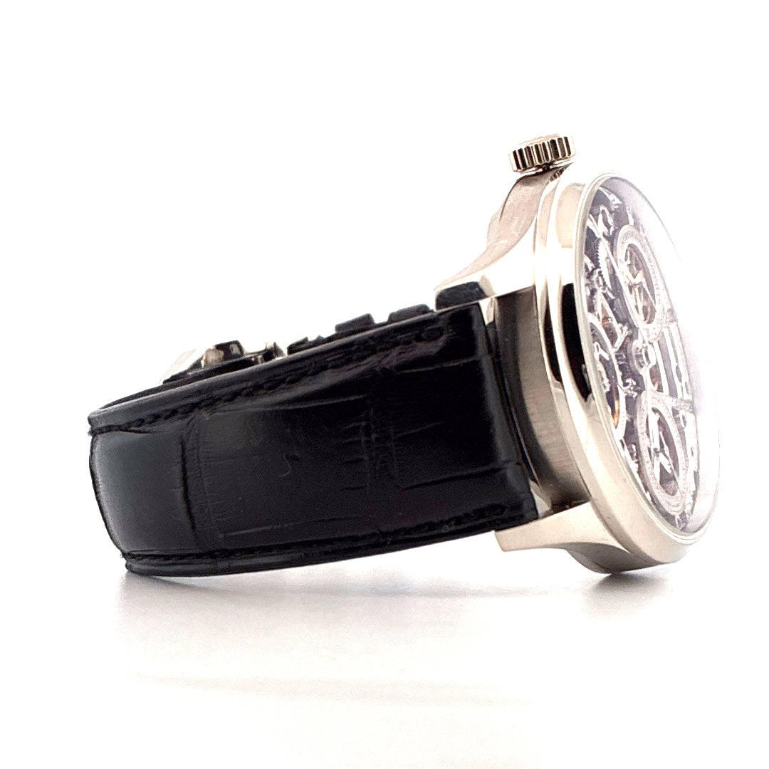 Portuguese Tourbillon Mystère Squelette Full Set / very good condt. / Service 22 / Lmt. Edt. Nr.1/50