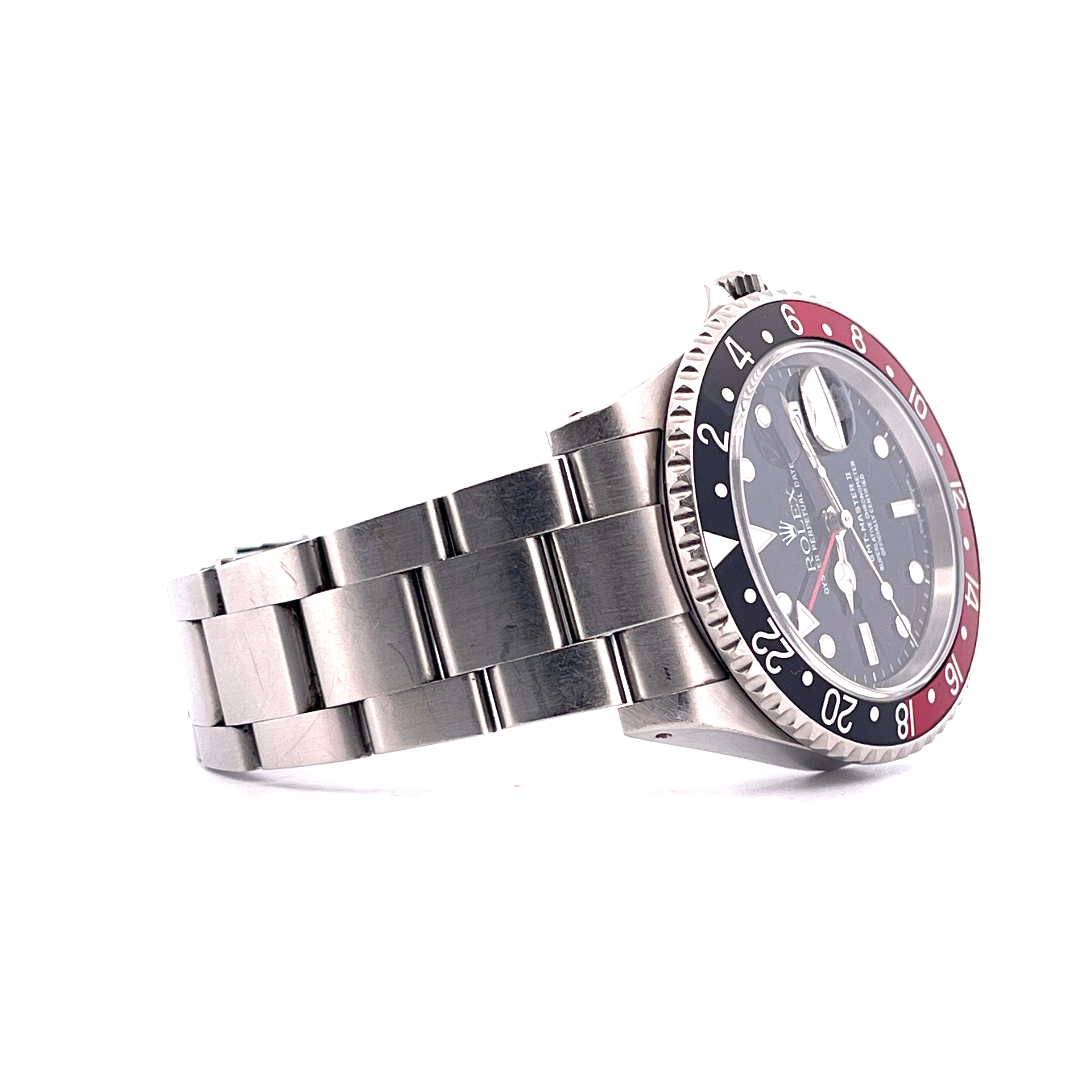 GMT-Master II Black Dial / Coke / Papers / 2003