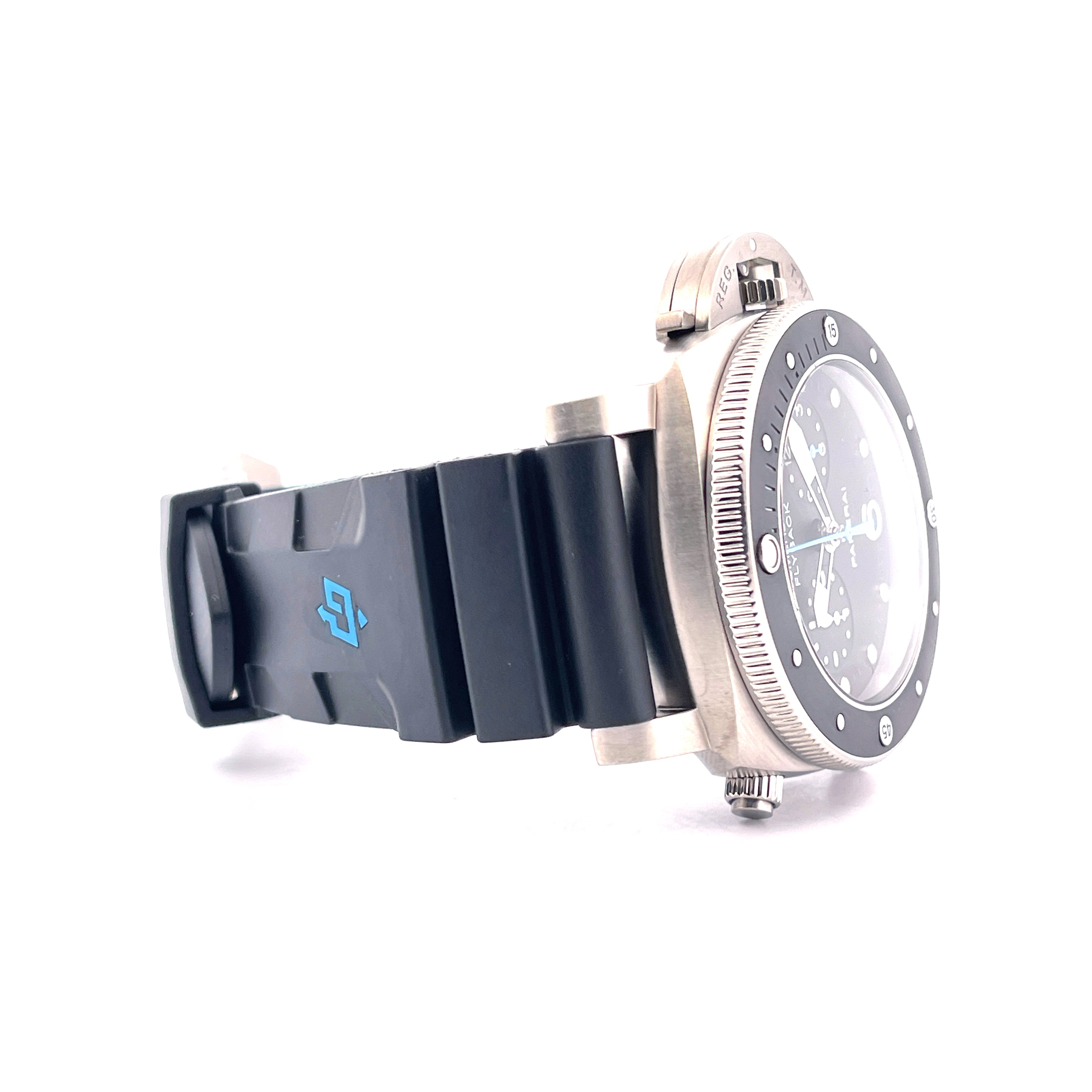 Panerai - Luminor Submersible 1950 Titan 3 Days Pam 615 47 mm / Full Set / 2. Strap / Flyback / 2005 - [product_sku]