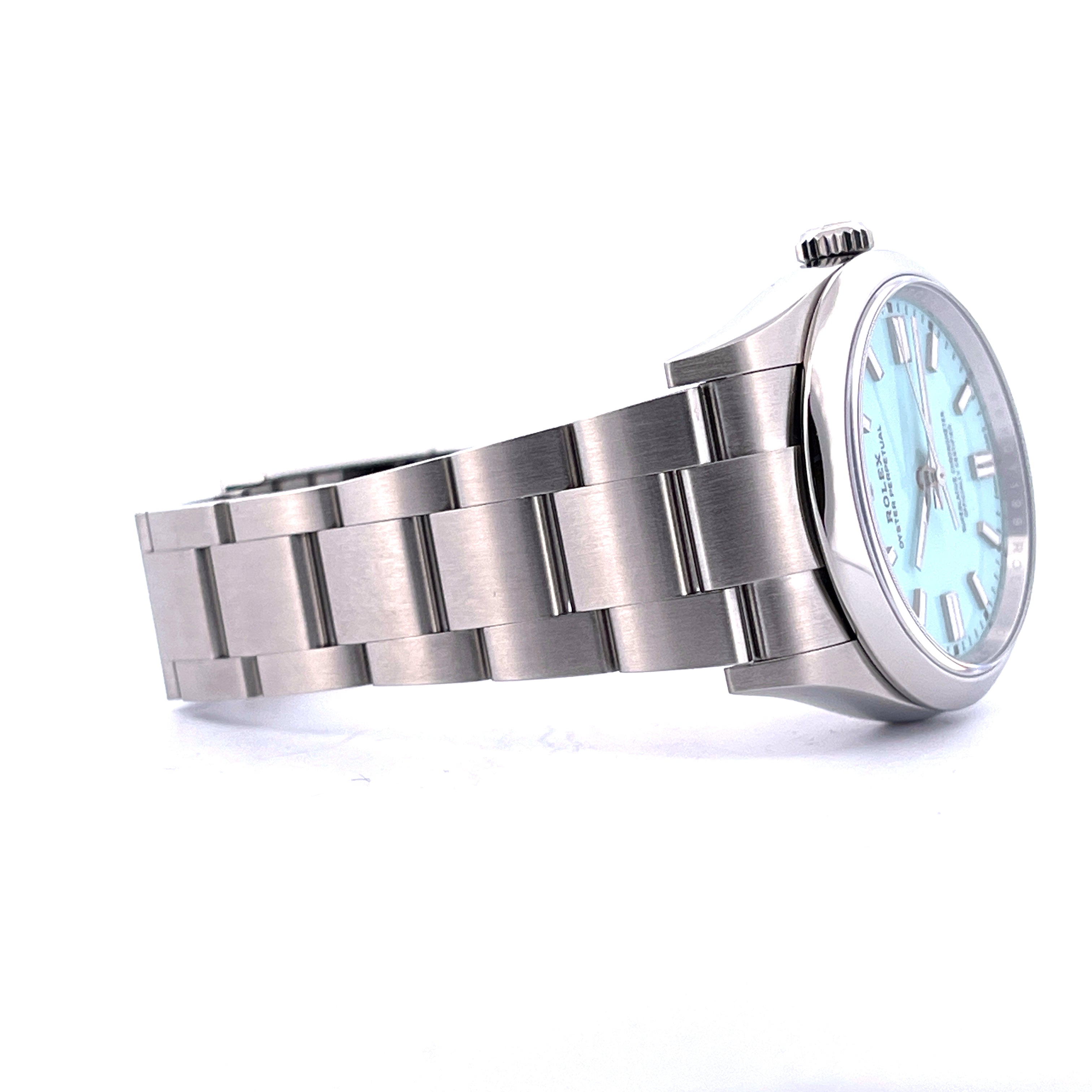 Rolex - Rolex Oyster Perpetual 36 Tiffany Tourquise (unworn / 2024) - Juwelier Spliedt
