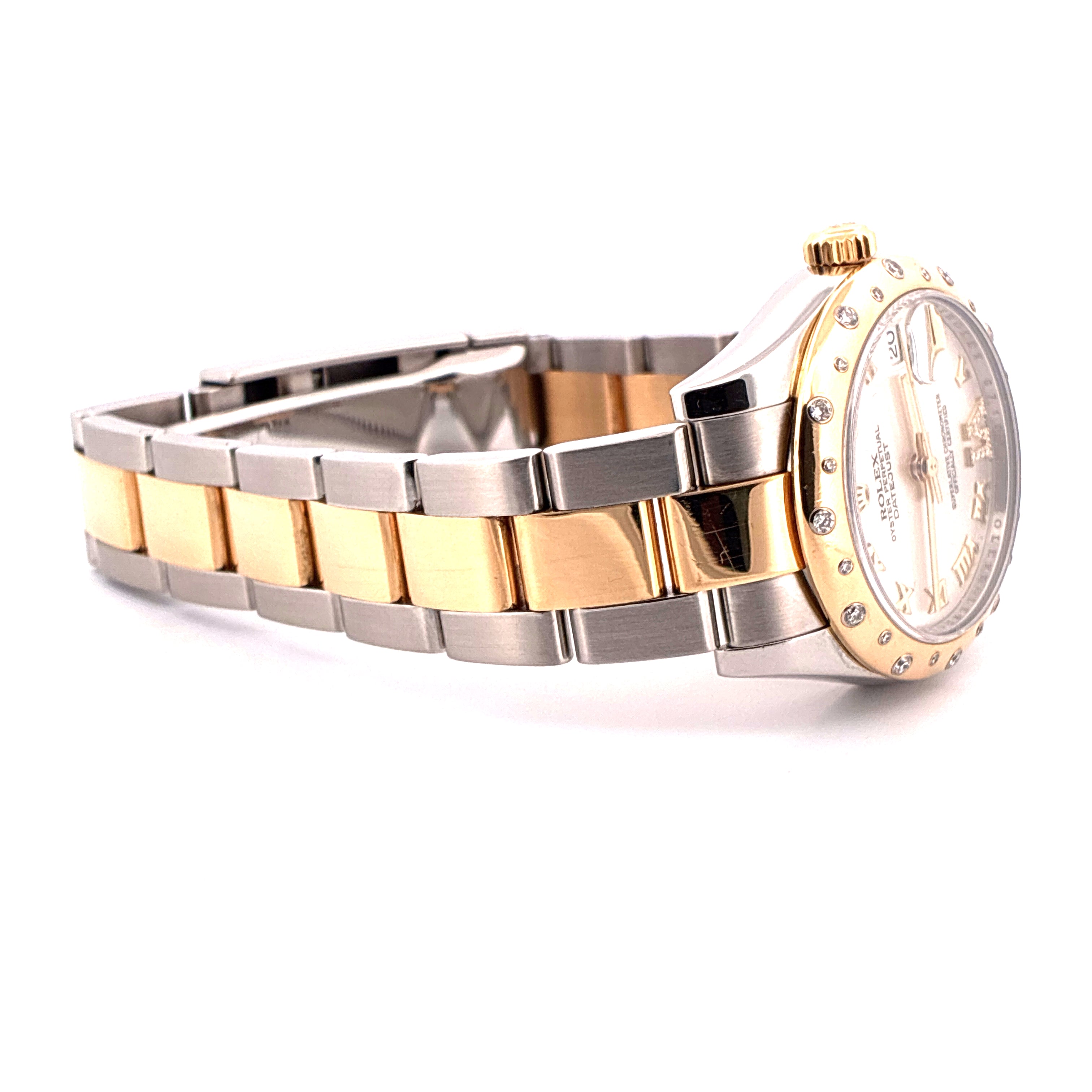 Rolex - Rolex Datejust 31 Diamonds / Full-Set / Box & Papers / Revision 2025 / 2013 - [product_sku]