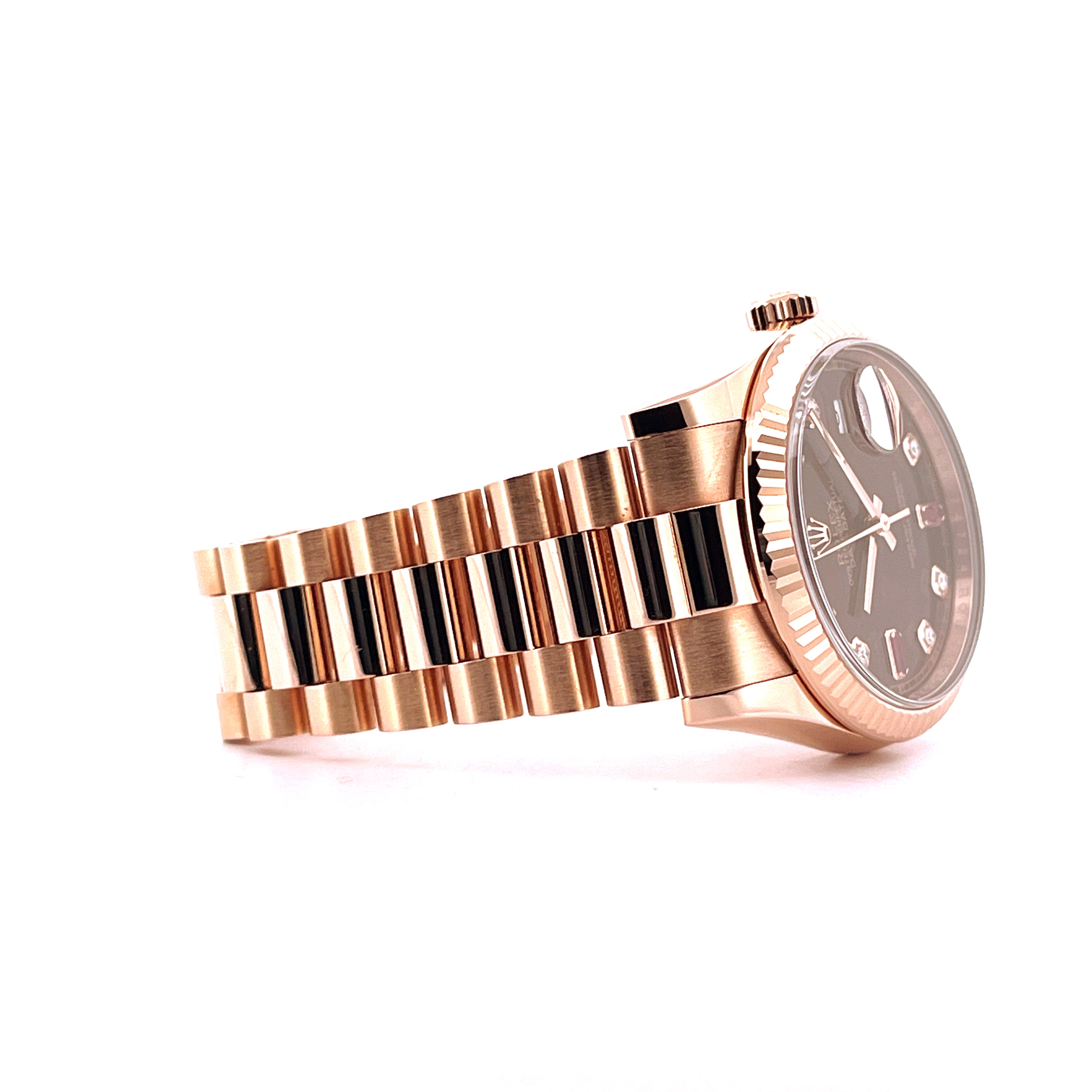 Rolex - Rolex Day-Date 36 Chocolate Ruby Diamond (LC200/2017) - [product_sku]