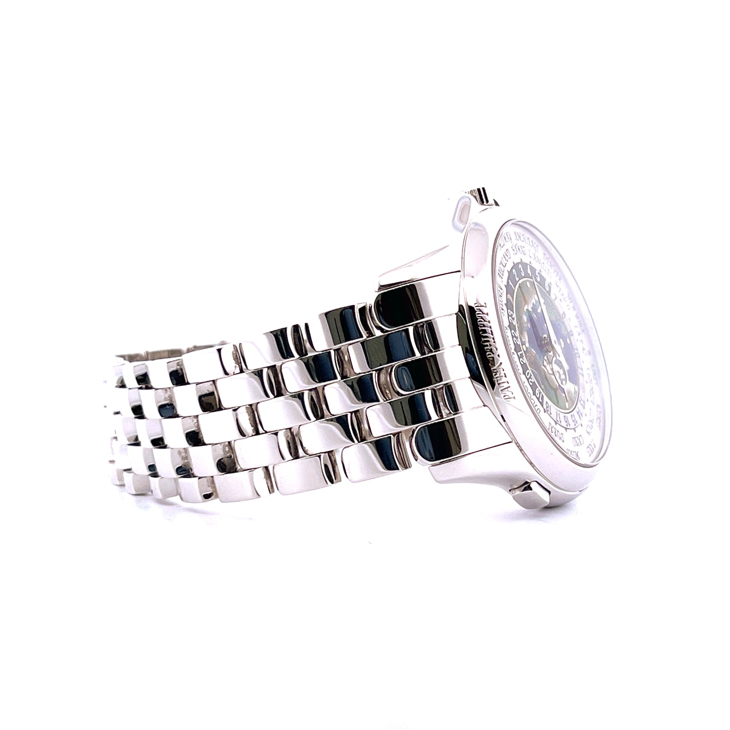 Patek Philippe - World Time Platin & Grand Feu - Juwelier Spliedt