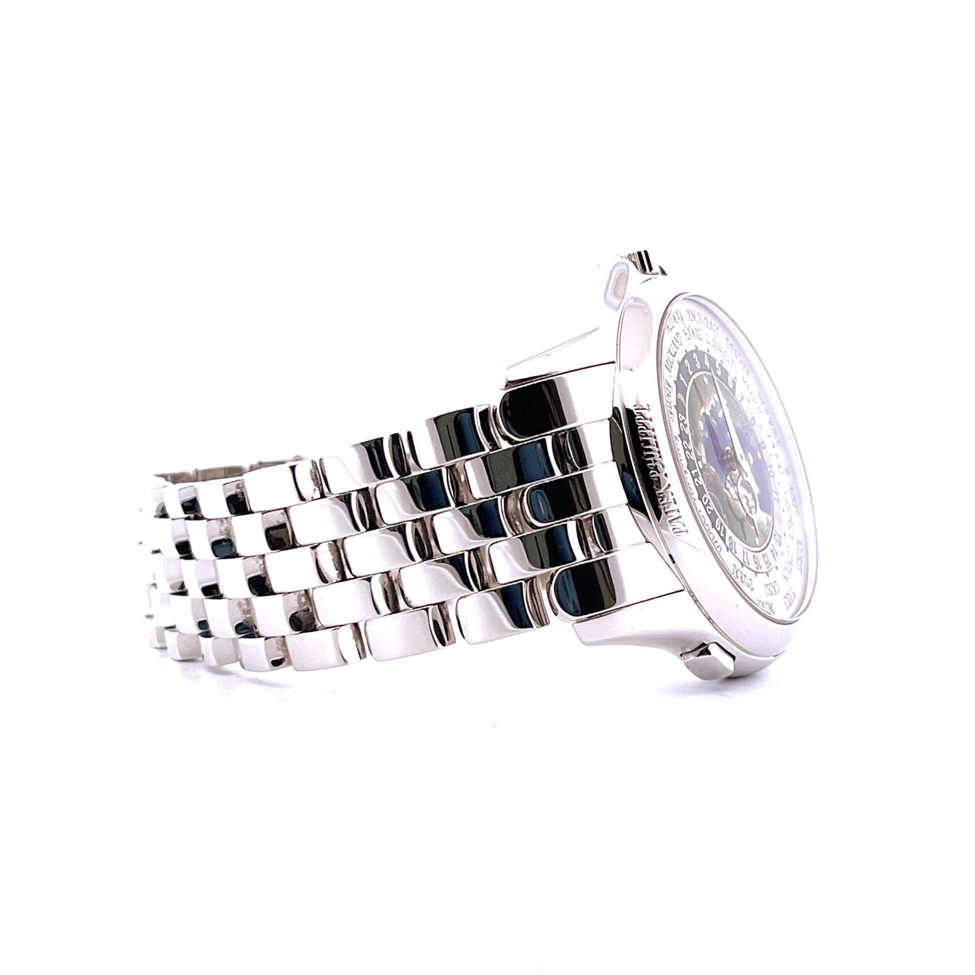 Patek Philippe - World Time Platin & Grand Feu - Juwelier Spliedt