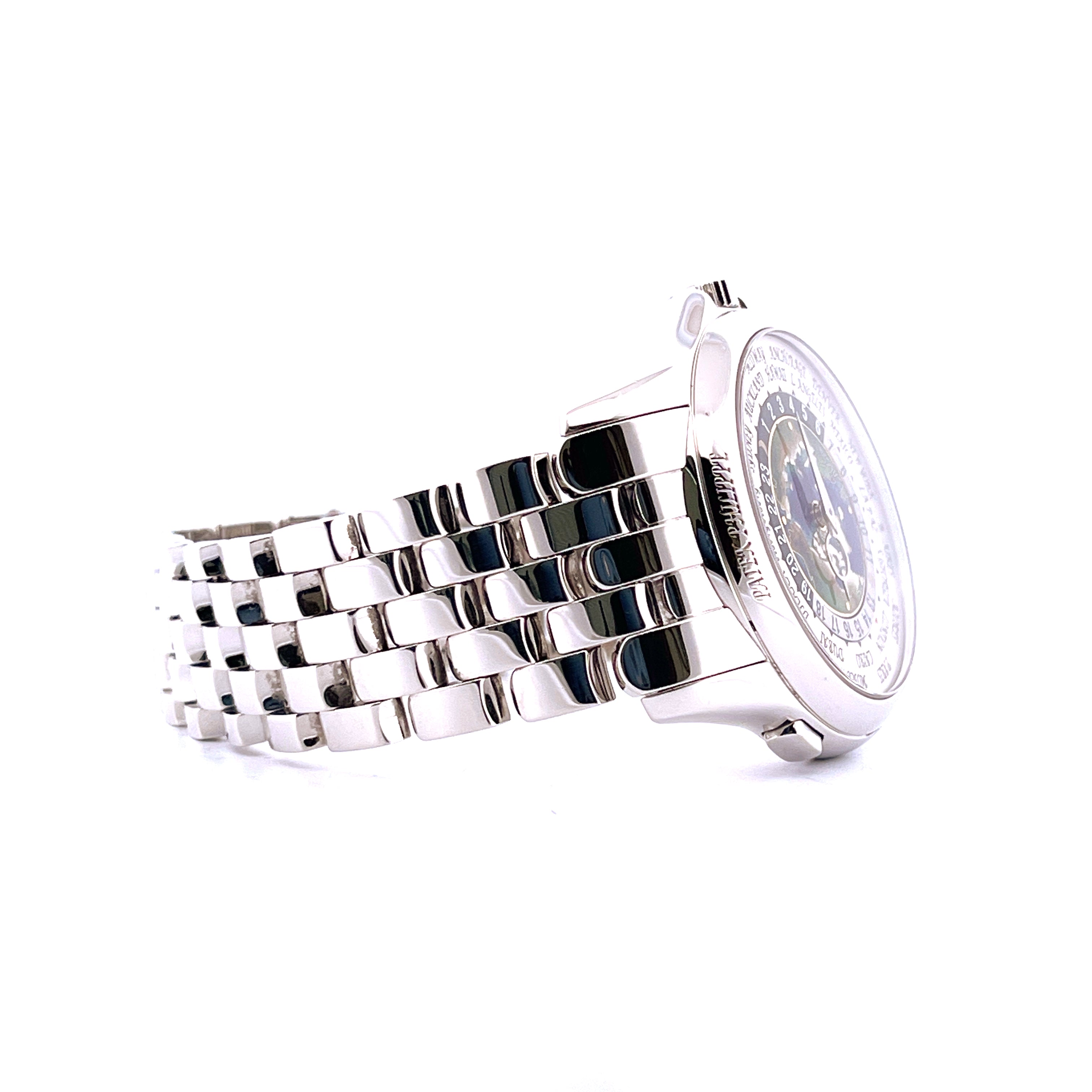 Patek Philippe - World Time Platin & Grand Feu - Juwelier Spliedt