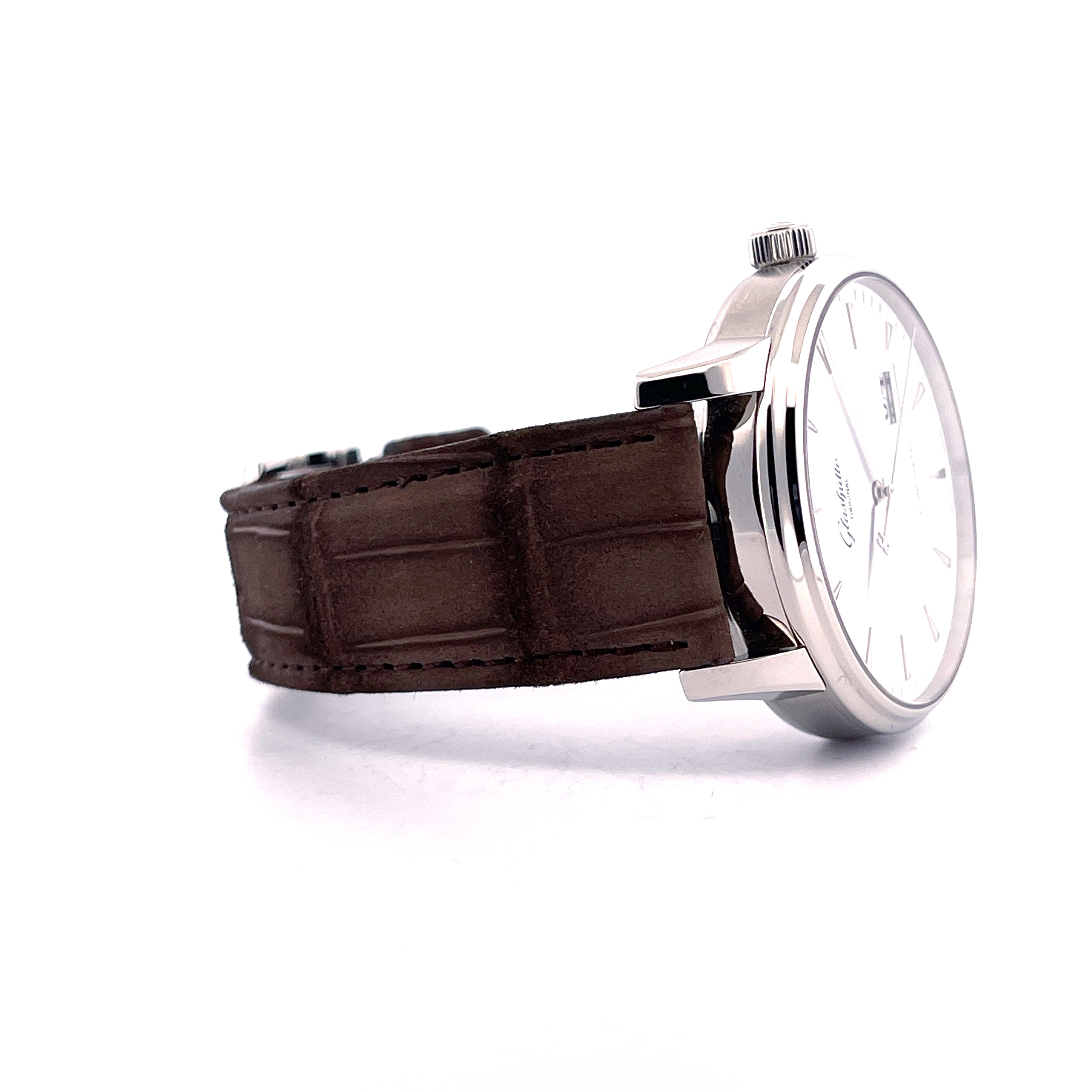 Senator Excellence Panorama Date 42mm / White Silver Dial / Premium Condition / Full Set / like new / from Germany 2026