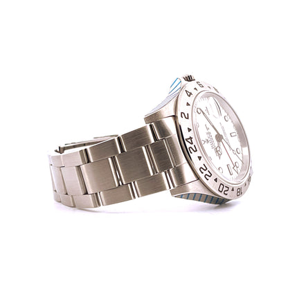 Rolex Explorer II Polar White 16570 (1998) / Rolex Service 2025