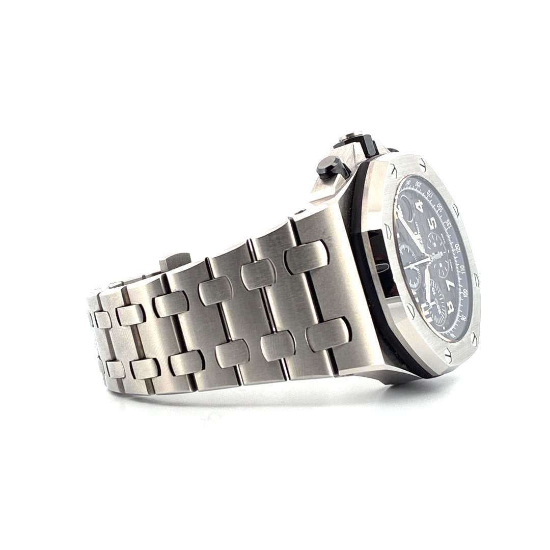 Audemars Piguet Royal Oak Offshore Chronograph / Steel and Leather Strap (2021)