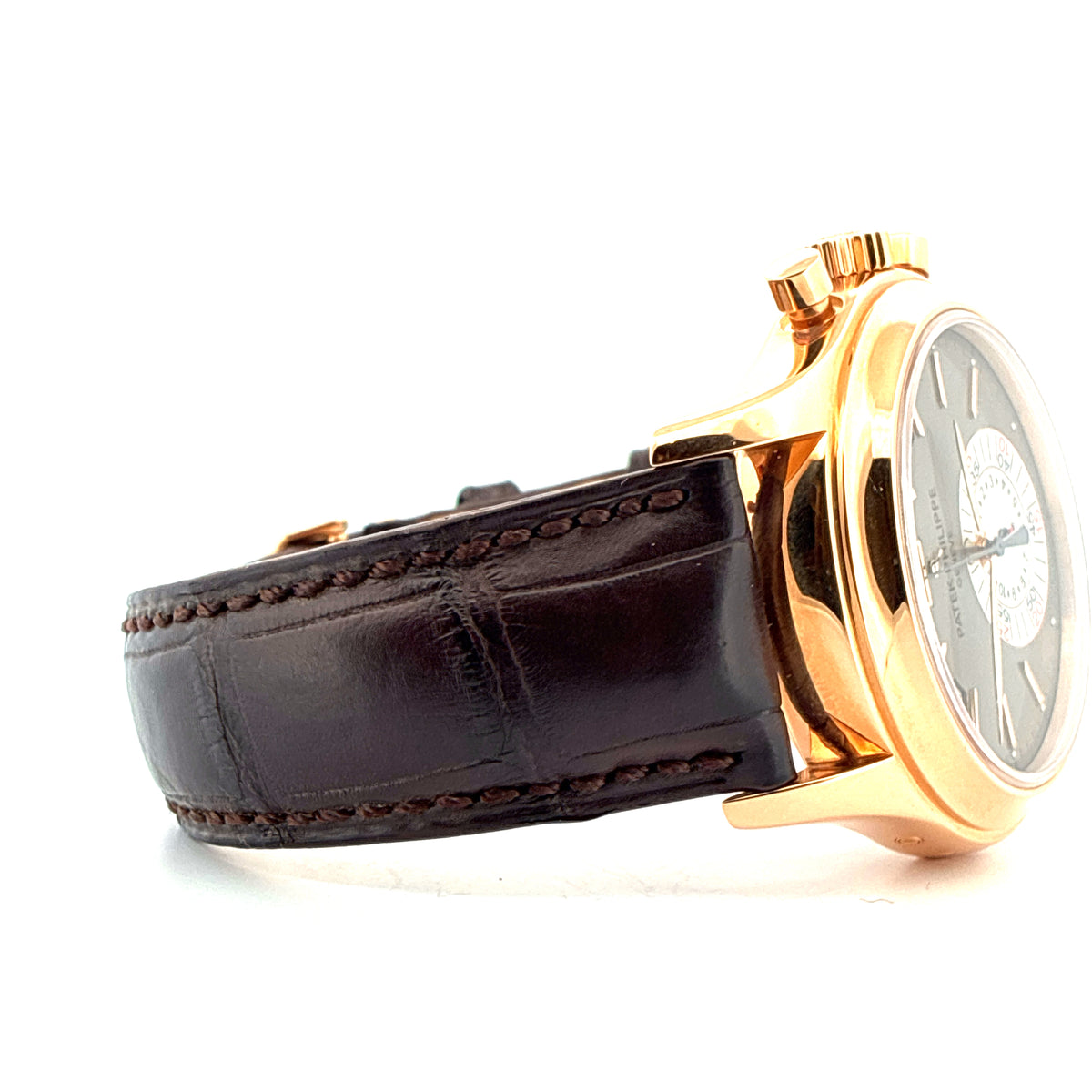 Annual Calendar / Grey Dial / very good condt. / Roségold / Box & Papiere / 2009