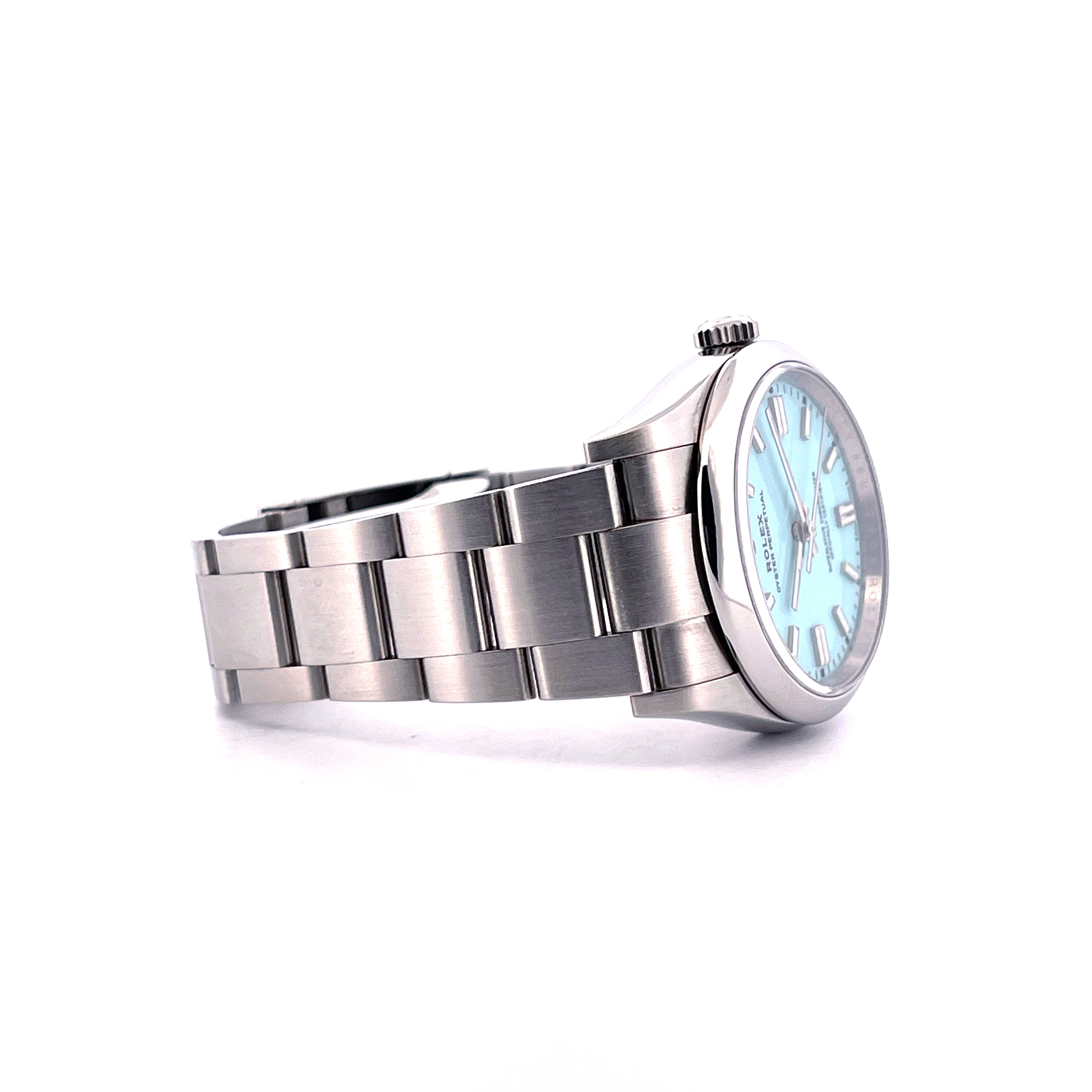 Rolex - Oyster Perpetual 36 126000 Tiffany Style / Box included / very good Condition - [product_sku]