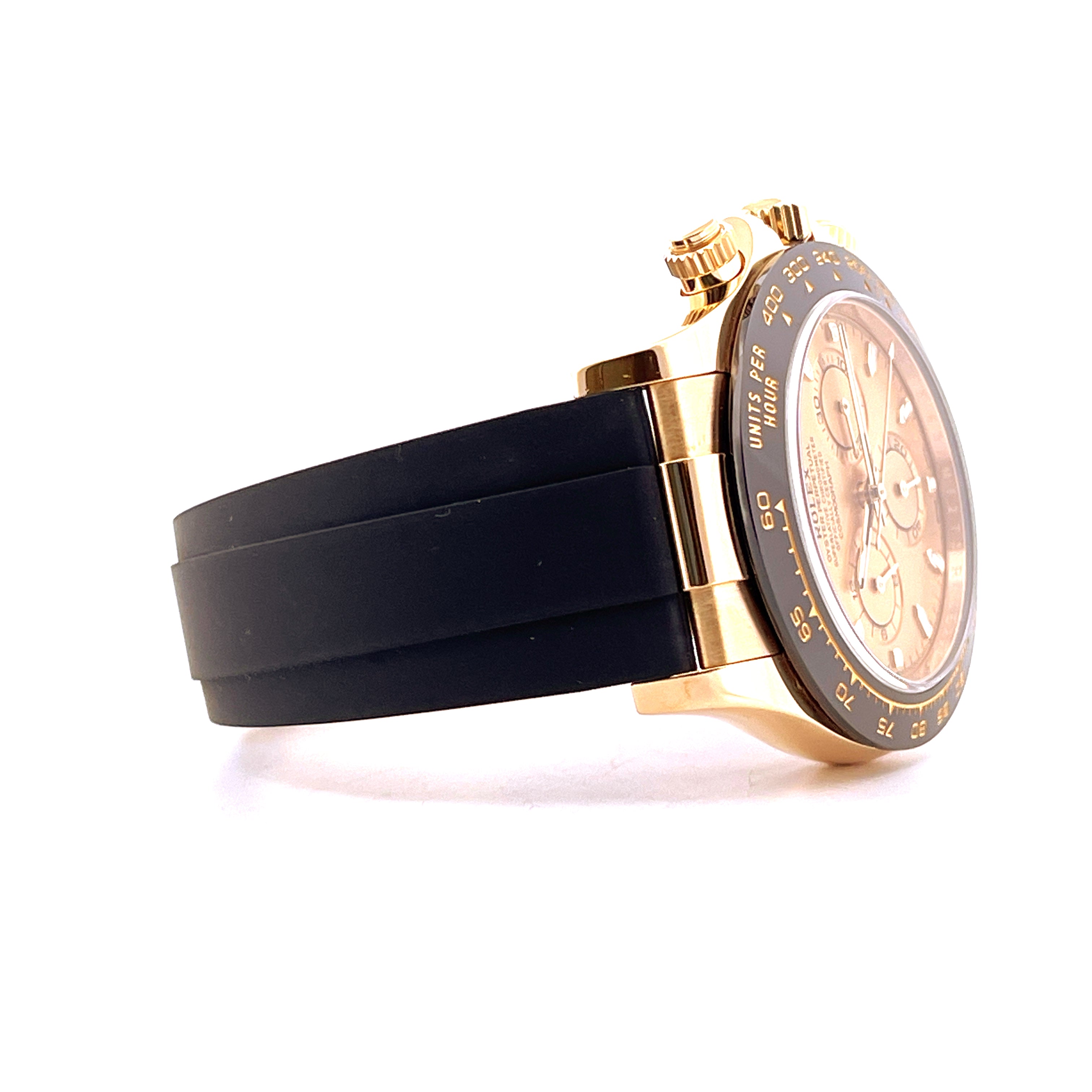 Rolex - Rolex Daytona 116518LN Gold Oysterflex (2022) - [product_sku]