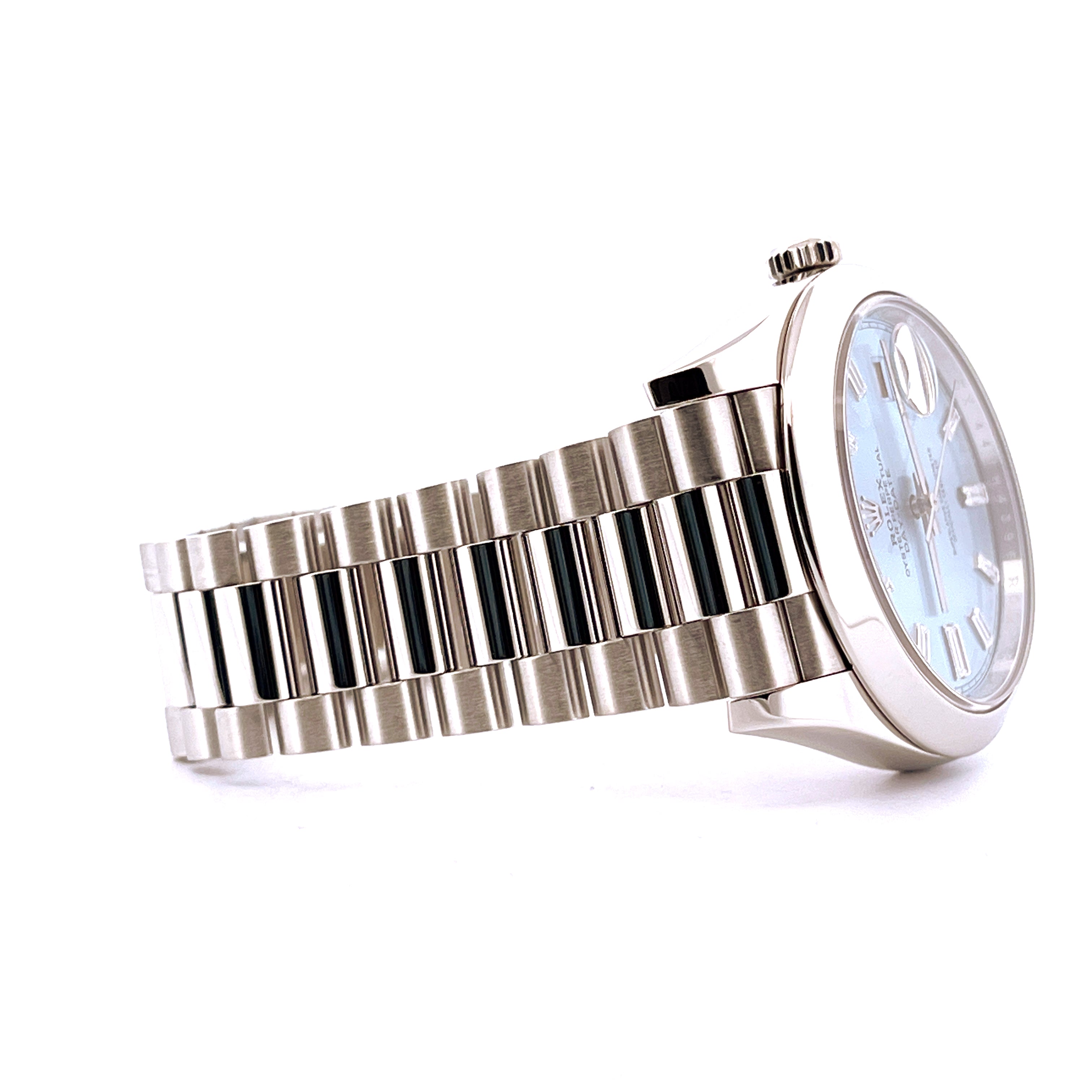 Rolex - Rolex Day-Date 40 Ice Blue Baguette Dial - [product_sku]