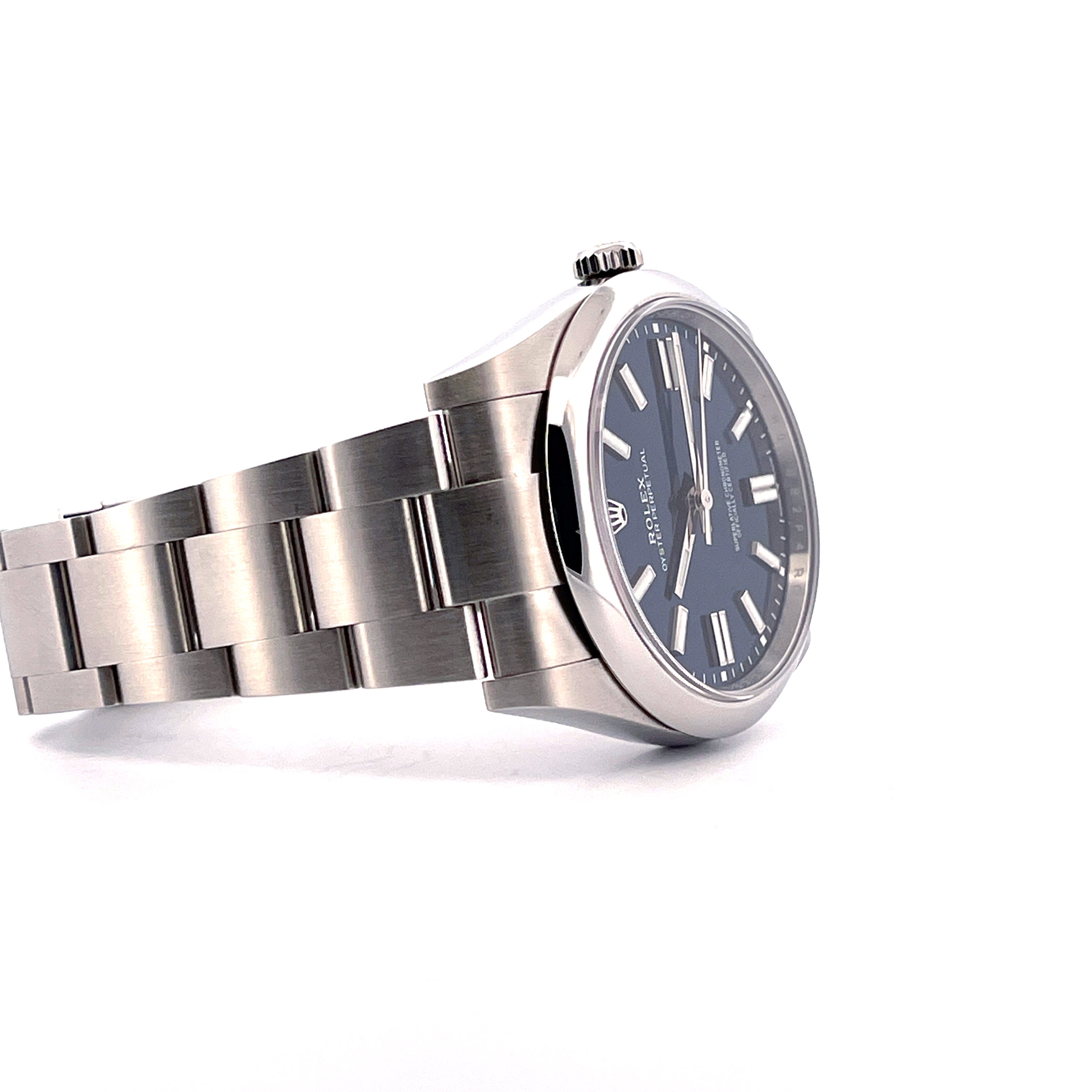 Oyster Perpetual 41 Blue / Germany / like new / perfect Condition / Full Set + Invoice / 2024