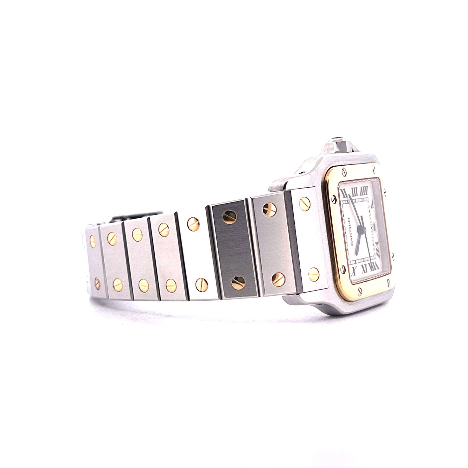 Cartier - Santos Galbée Large Model 29 x 41 Quarz / Full Set / Unpolished -1999 (Germany)- - [product_sku]