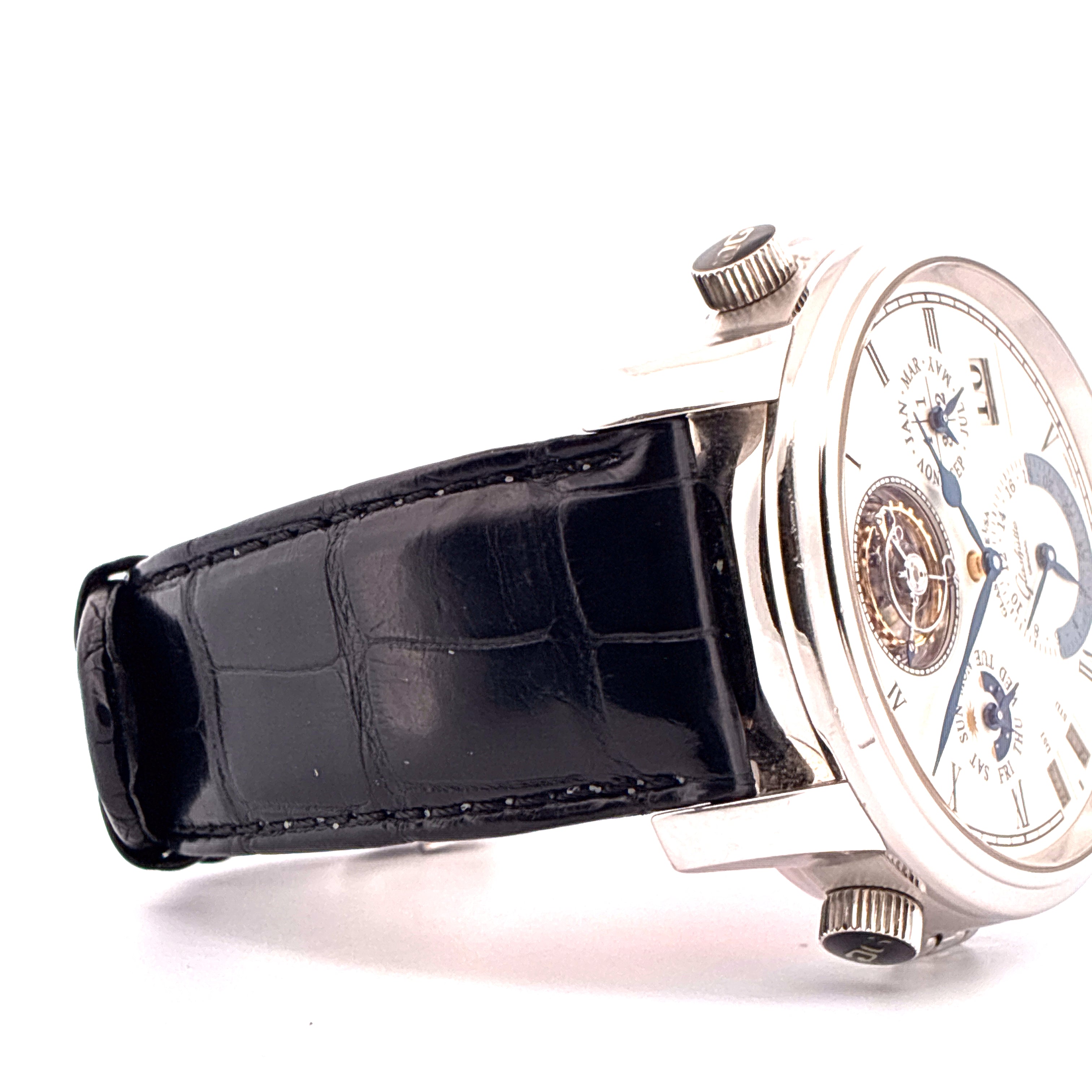 Grande Cosmopolite Tourbillon / Limited Edition of 25 / Platinum / Watch Winder Premium Set / on stock / folding clasp / 2020