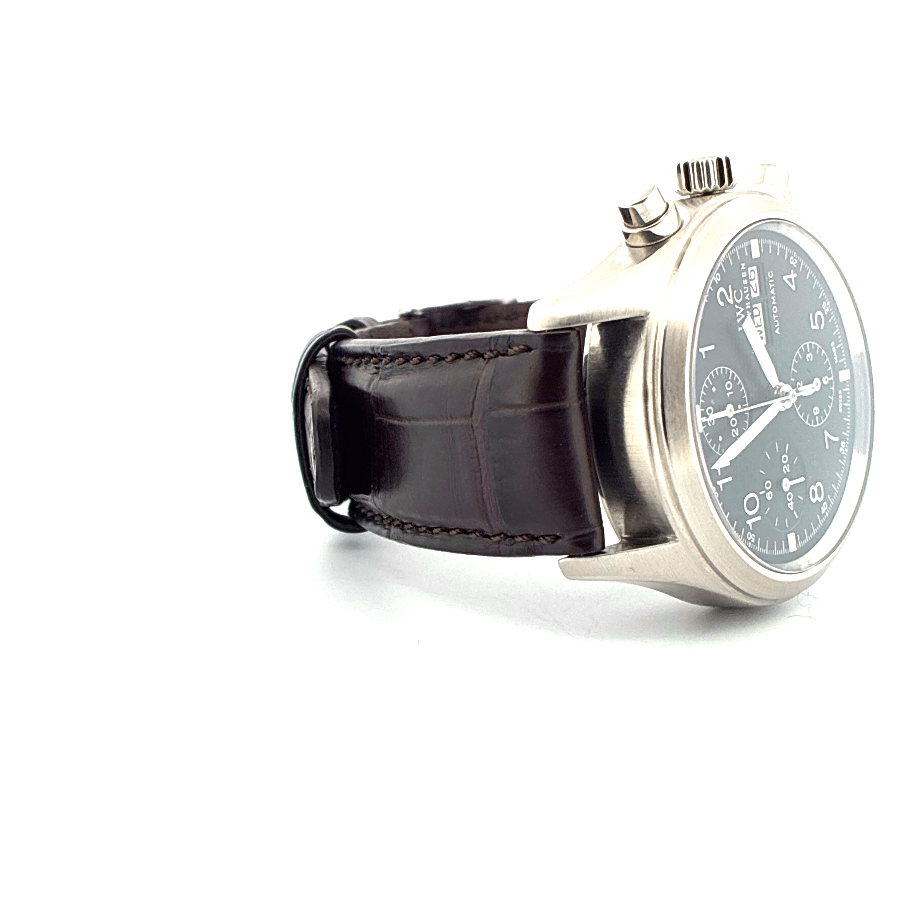 Fliegeruhr / Pilot Chronograph / Second Steel Strap / Watch only