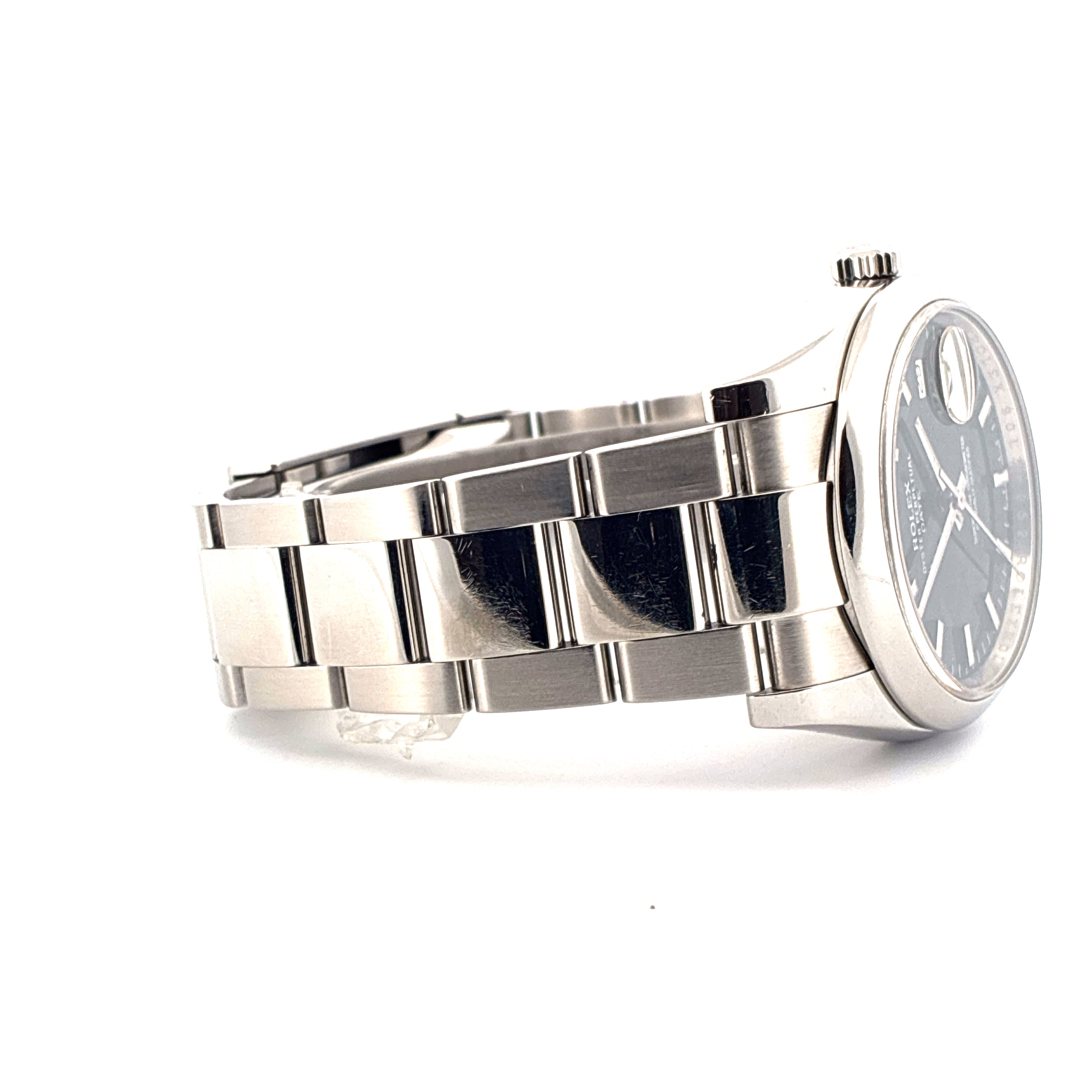Oyster Perpetual Date / Black Dial / Watch Only / internal Service 2025