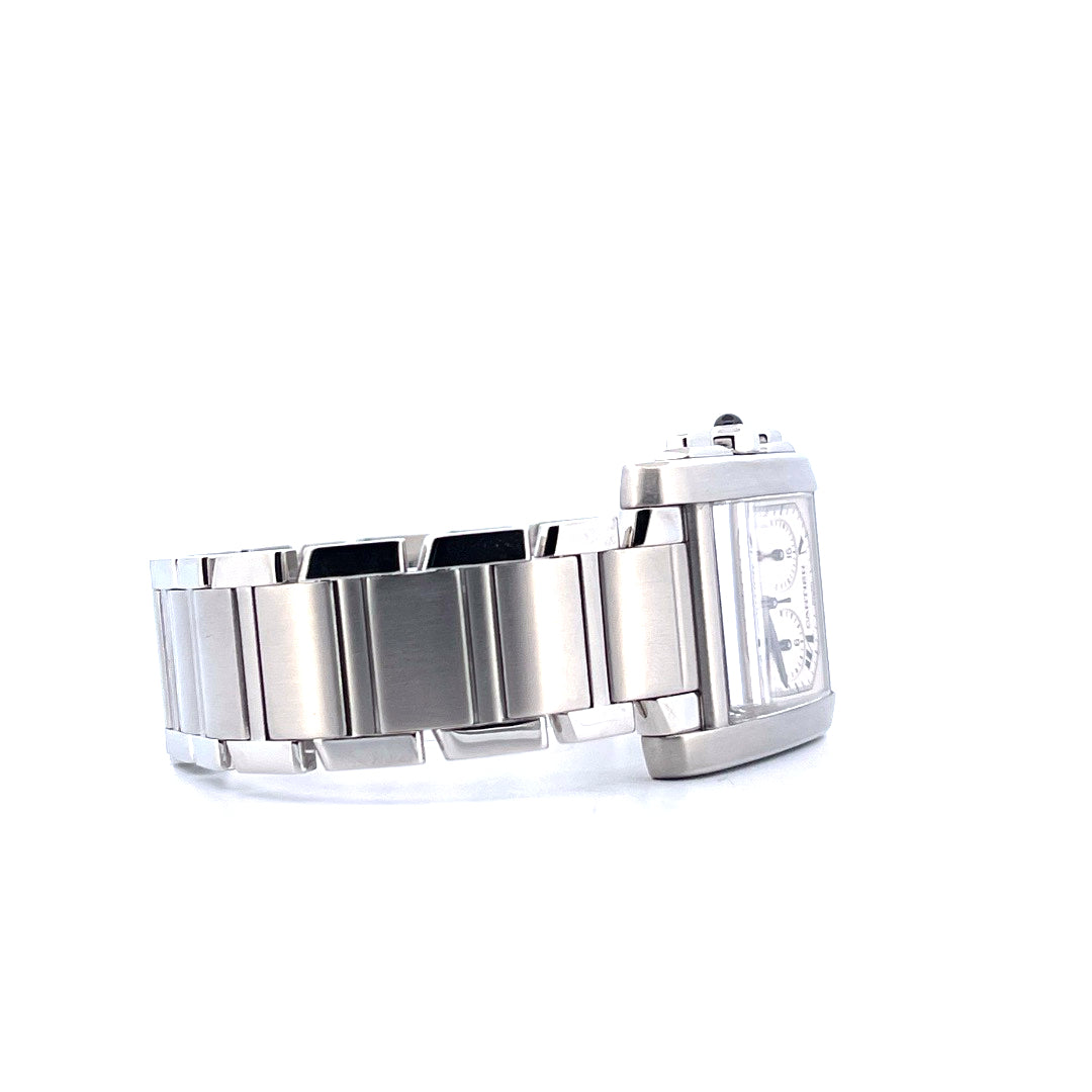 Cartier - Cartier Tank Francaise Chronograph / Cartier Service 2024 (ca. 2000) - [product_sku]