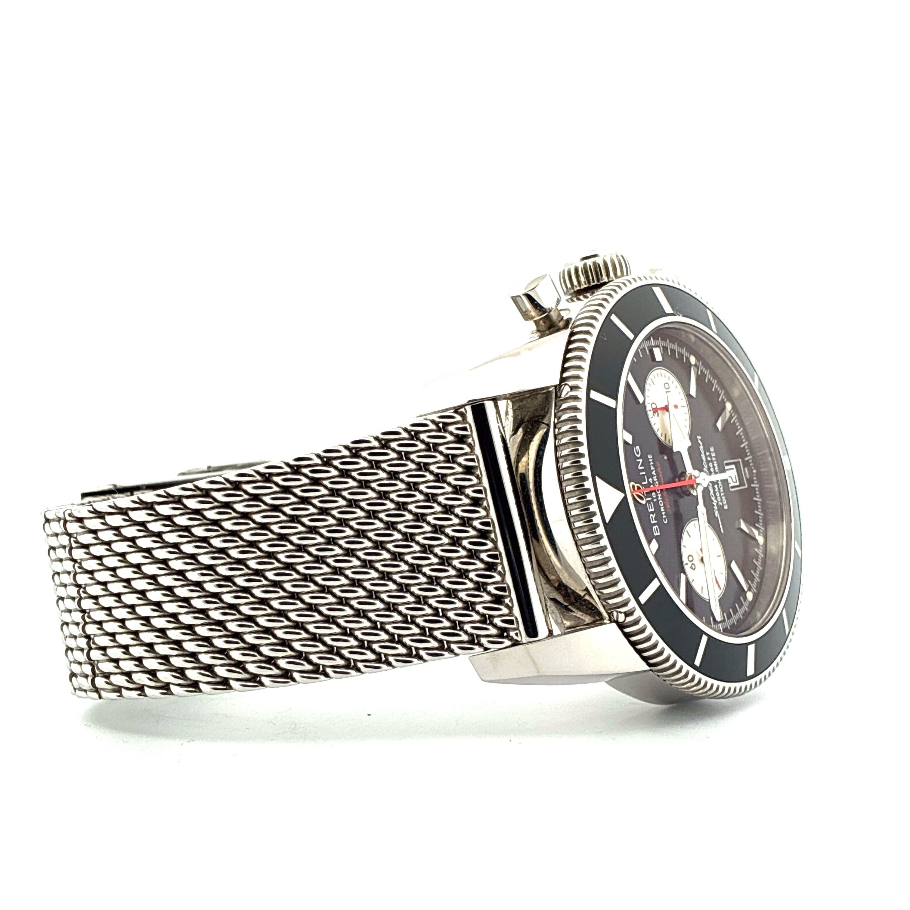 Superocean Heritage / Black Dial / stainless steel / Full-Set / 2010