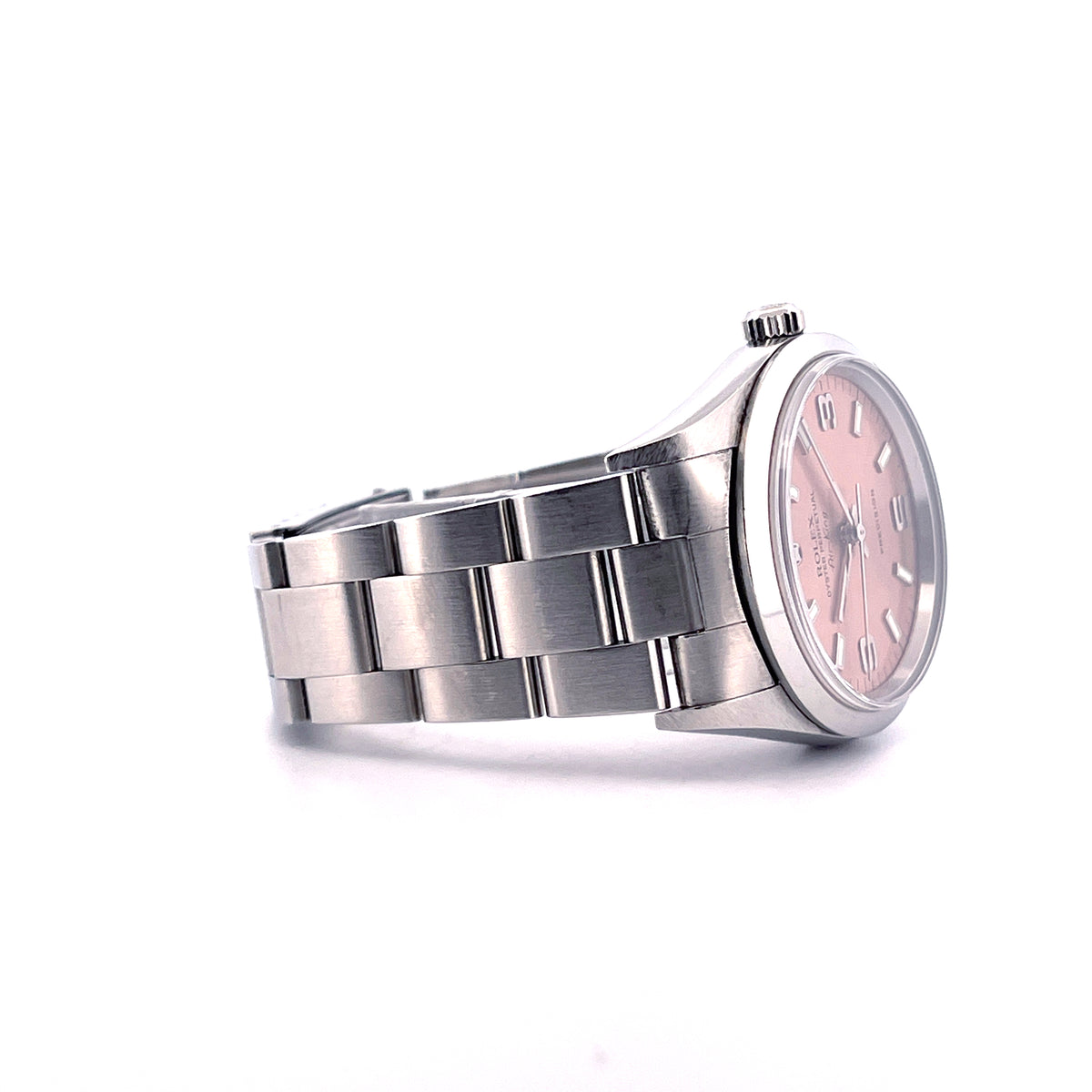 Air King Ref. 14000 Pink Dial / Box and Paper / good Condition / 2001