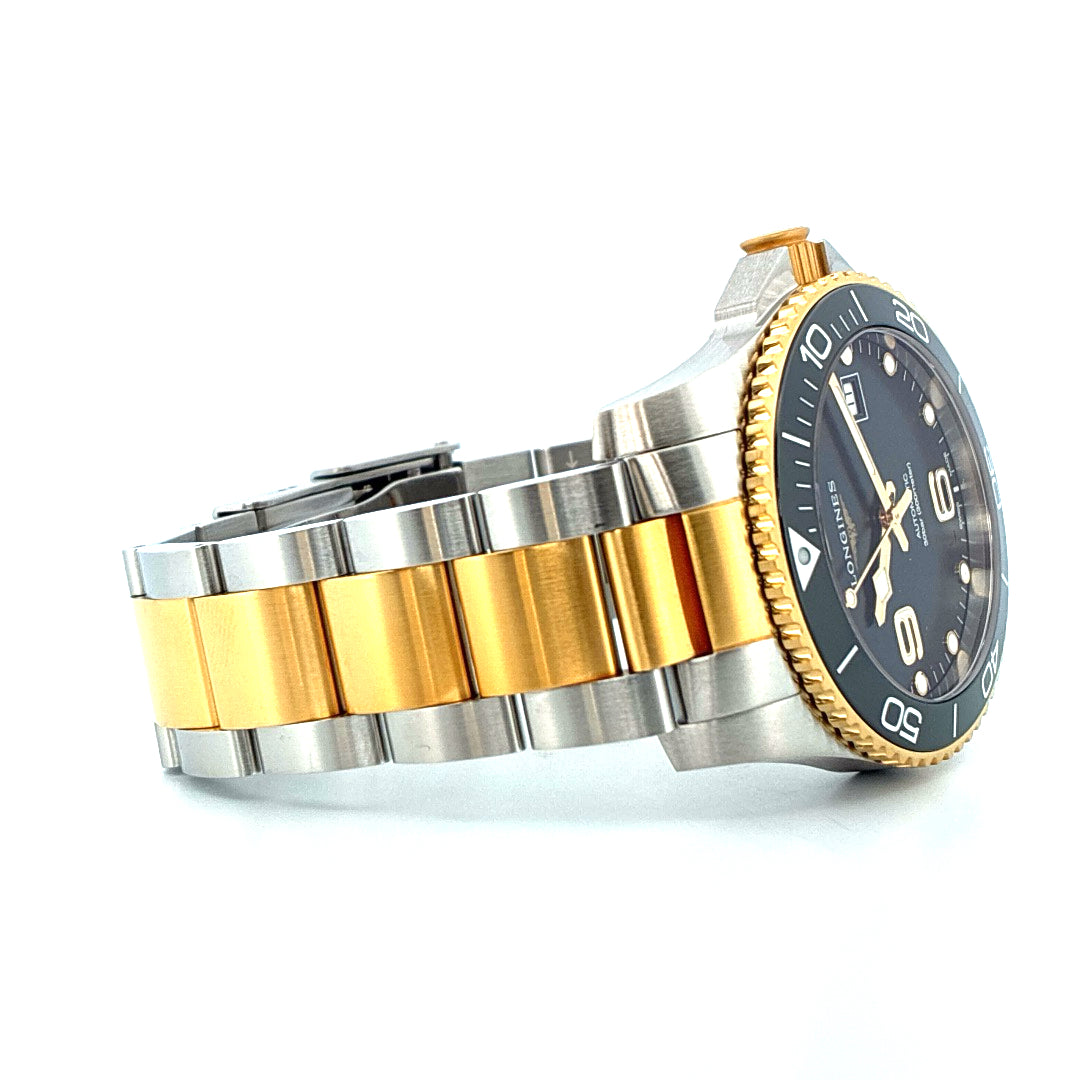 Longines Hydroconquest Stahl mit PVD-Gelbgold - ungetragen (2025)