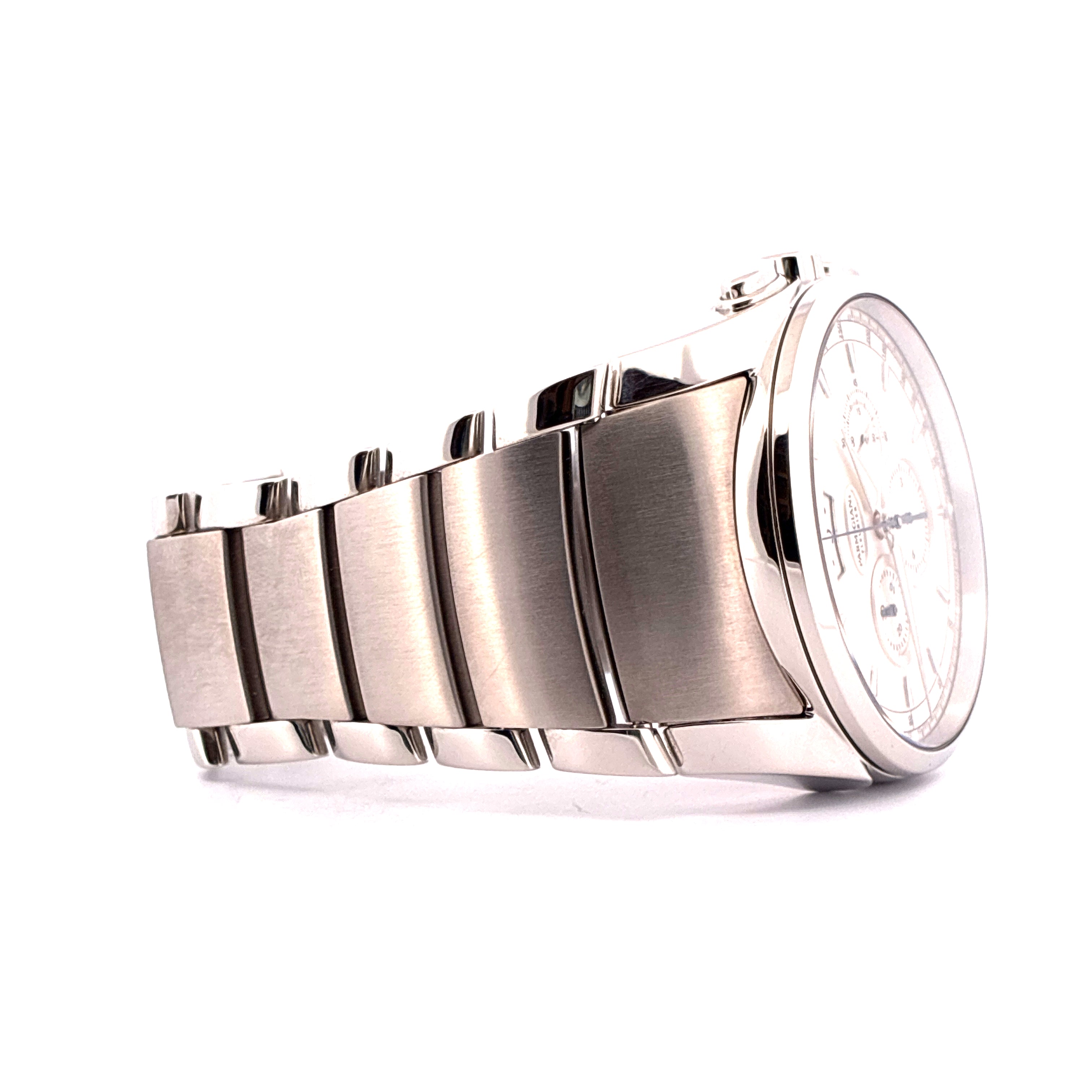 Parmigiani - Fleurier Tonda Metrographe / White Dial / Box / Chronograph - [product_sku]