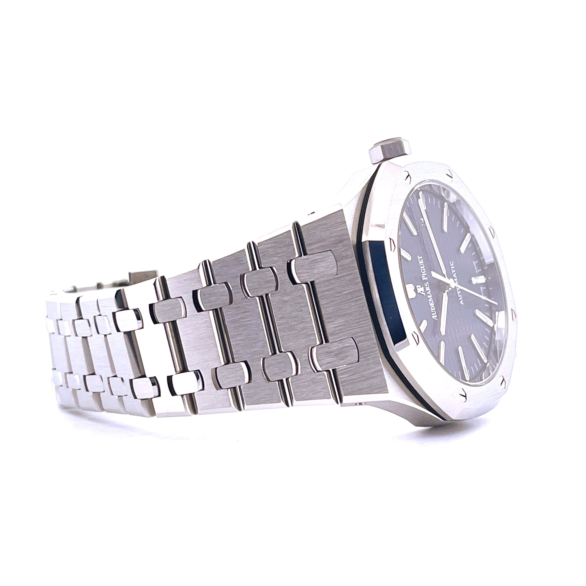 Audemars Piguet - Audemars Piguet Royal Oak Selfwinding Blue Dial - Juwelier Spliedt