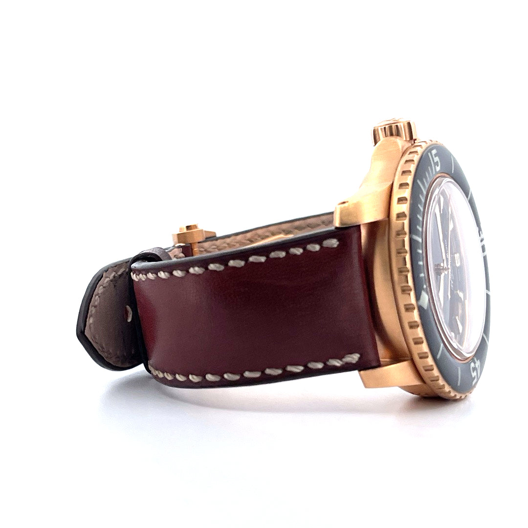 Blancpain - Fifty Fathoms 18K Rosegold Full Set / excellent condition / on stock / 2012 - [product_sku]