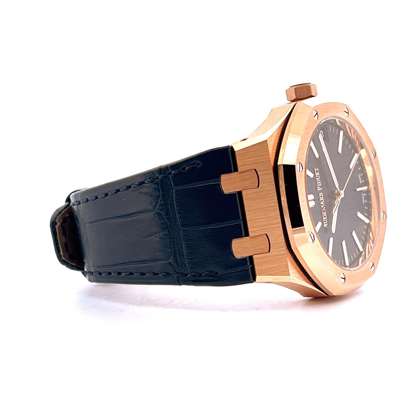 Audemars Piguet - Audemars Piguet Royal Oak Roségold BlueDial - Juwelier Spliedt