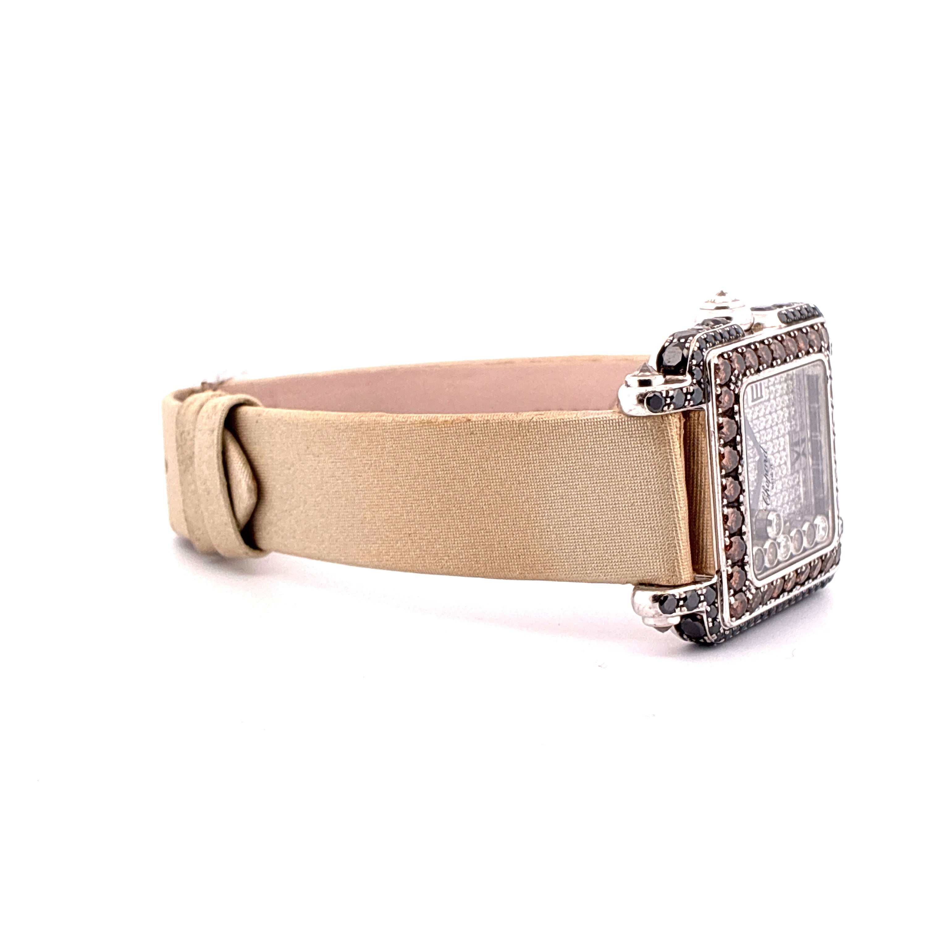 Happy Sport / Quartz / Diamonds / very rare / Whitegold / Box / Chopard Certificate of authenticity / Retail EUR 67.000,0