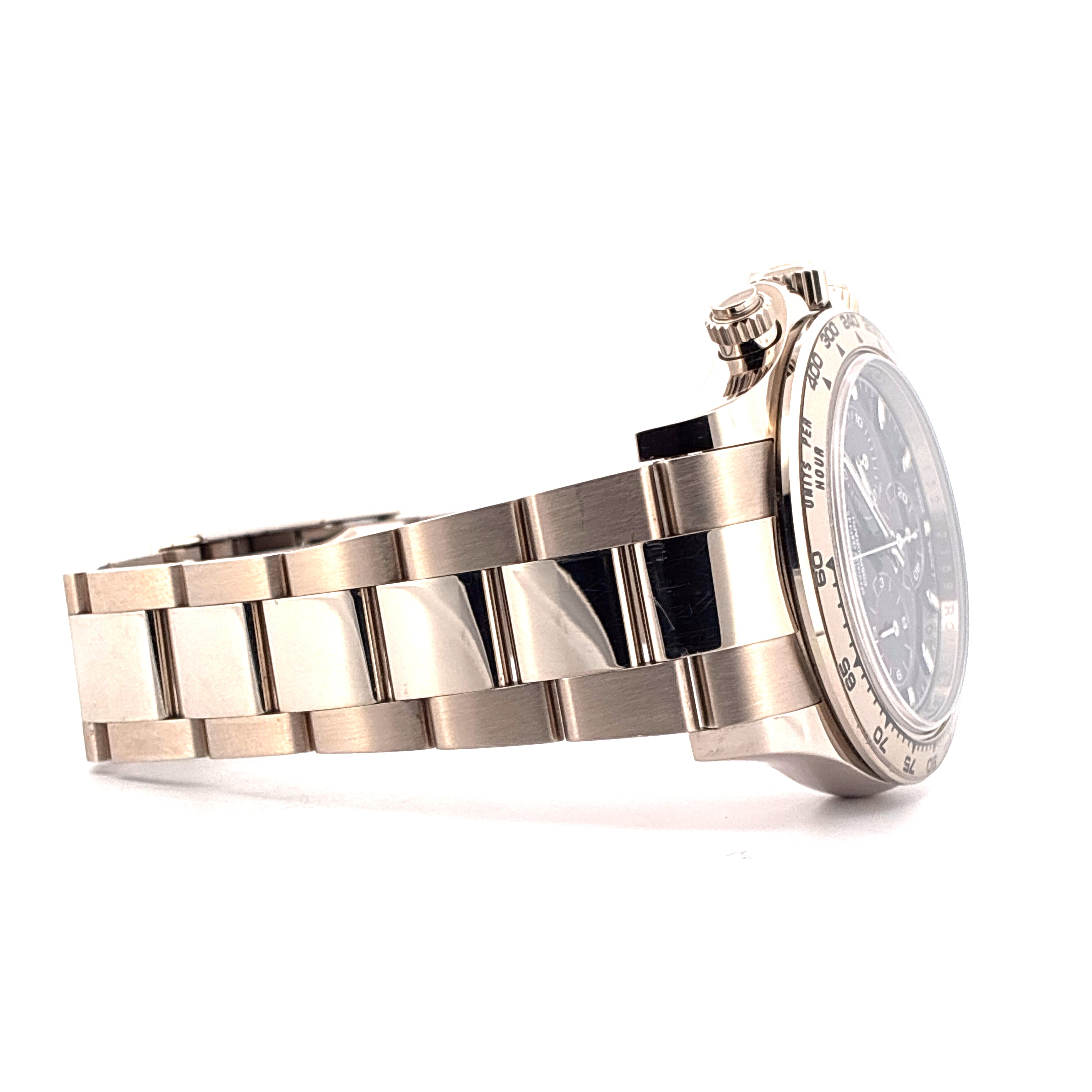 Daytona / very good condt. / Blue Dial / Whitegold / Full links / 19cm wristsize / Full-Set 2021