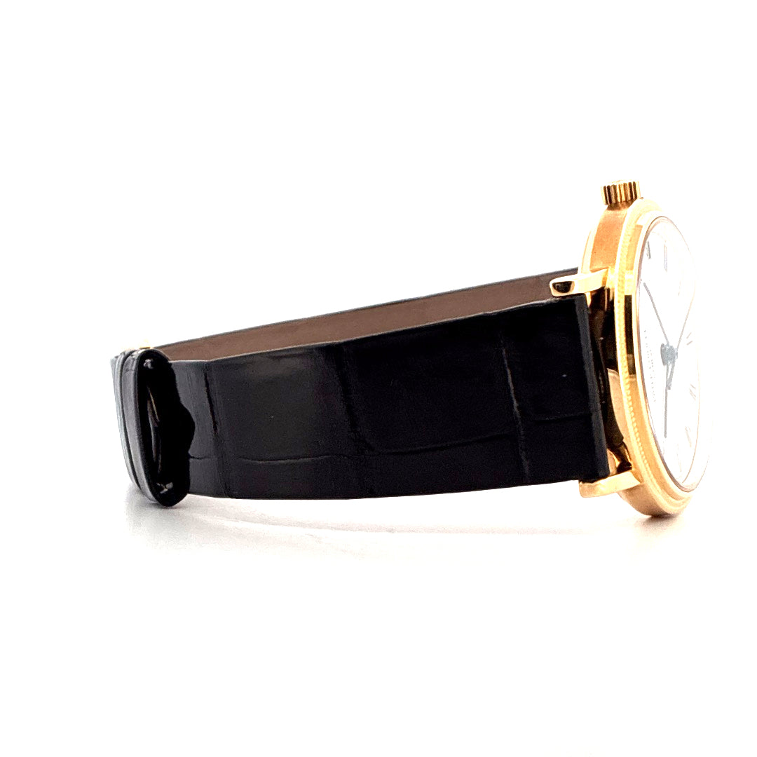 Patek Philippe - Calatrava Gelbgold 33mm / Clous de Paris (ca. 1985) - [product_sku]