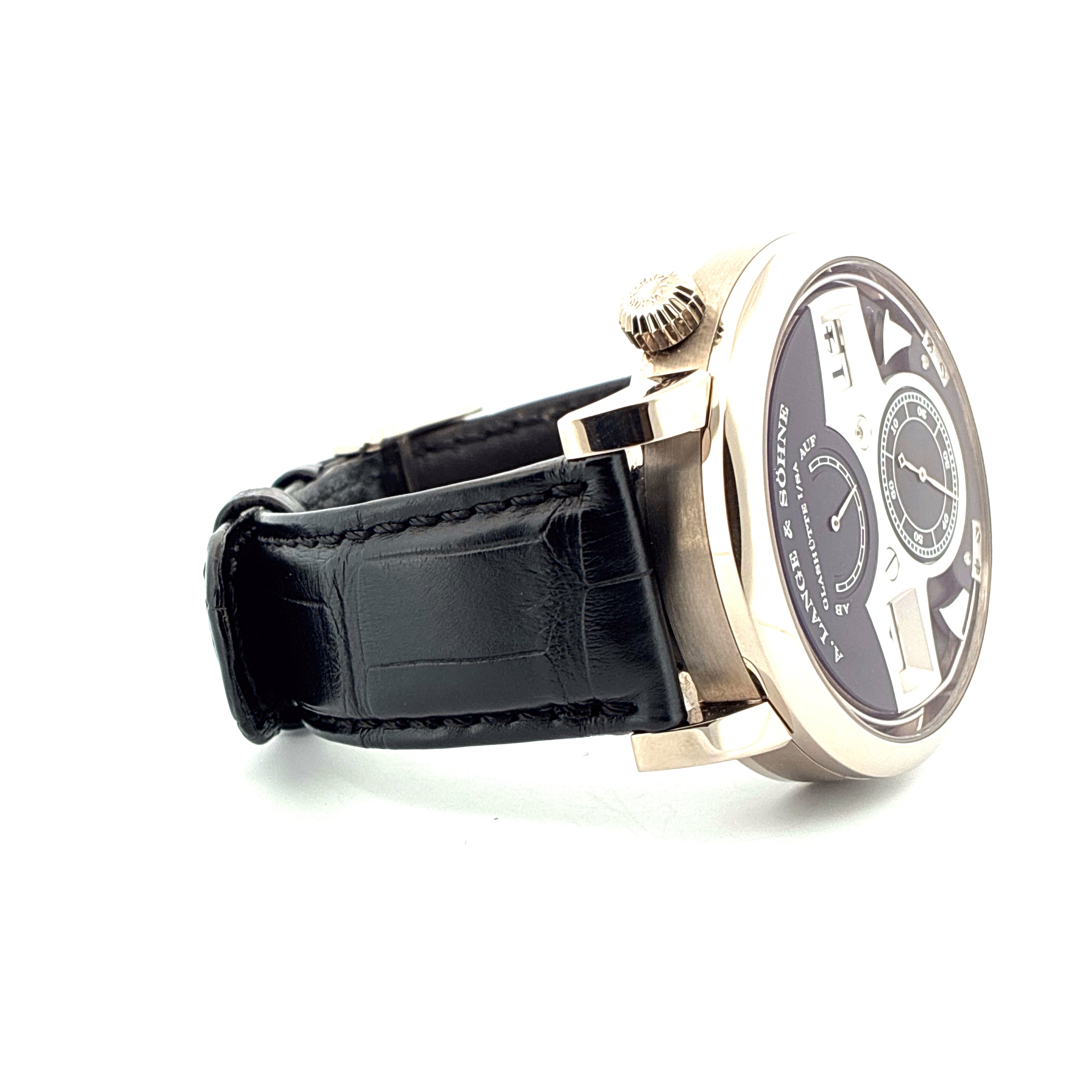 Zeitwerk Striking Time / Black Dial / White Gold / Full-Set / 2014