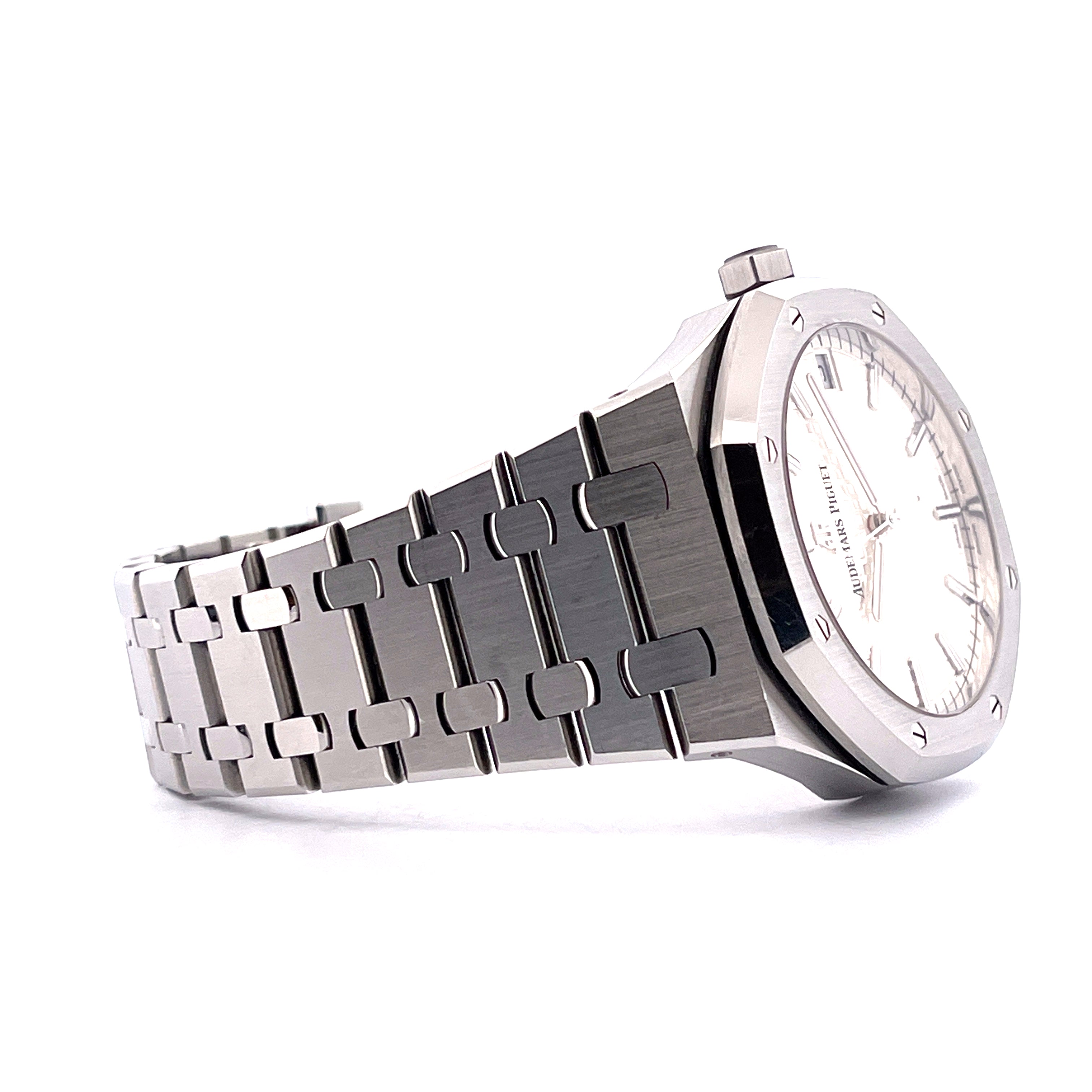 Audemars Piguet - Audemars Piguet Royal Oak 15500ST White Dial - Juwelier Spliedt