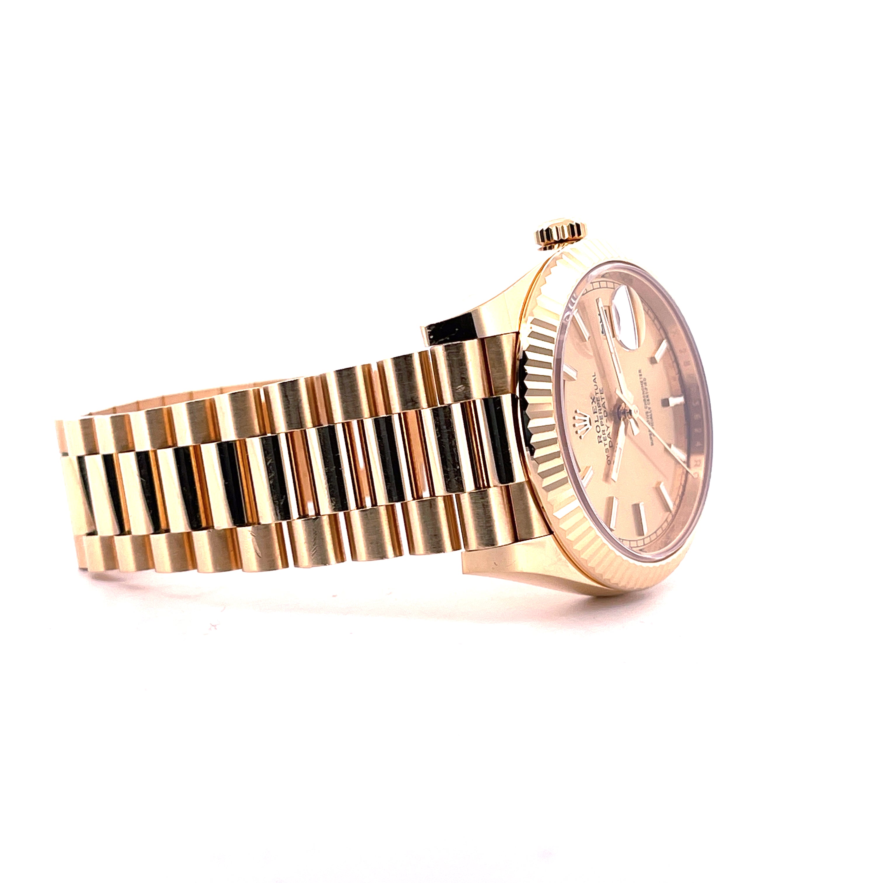 Rolex - Day-Date 40 Gold Dial Ref. 228238 Box & Paper / very good Condition / 2023 - [product_sku]