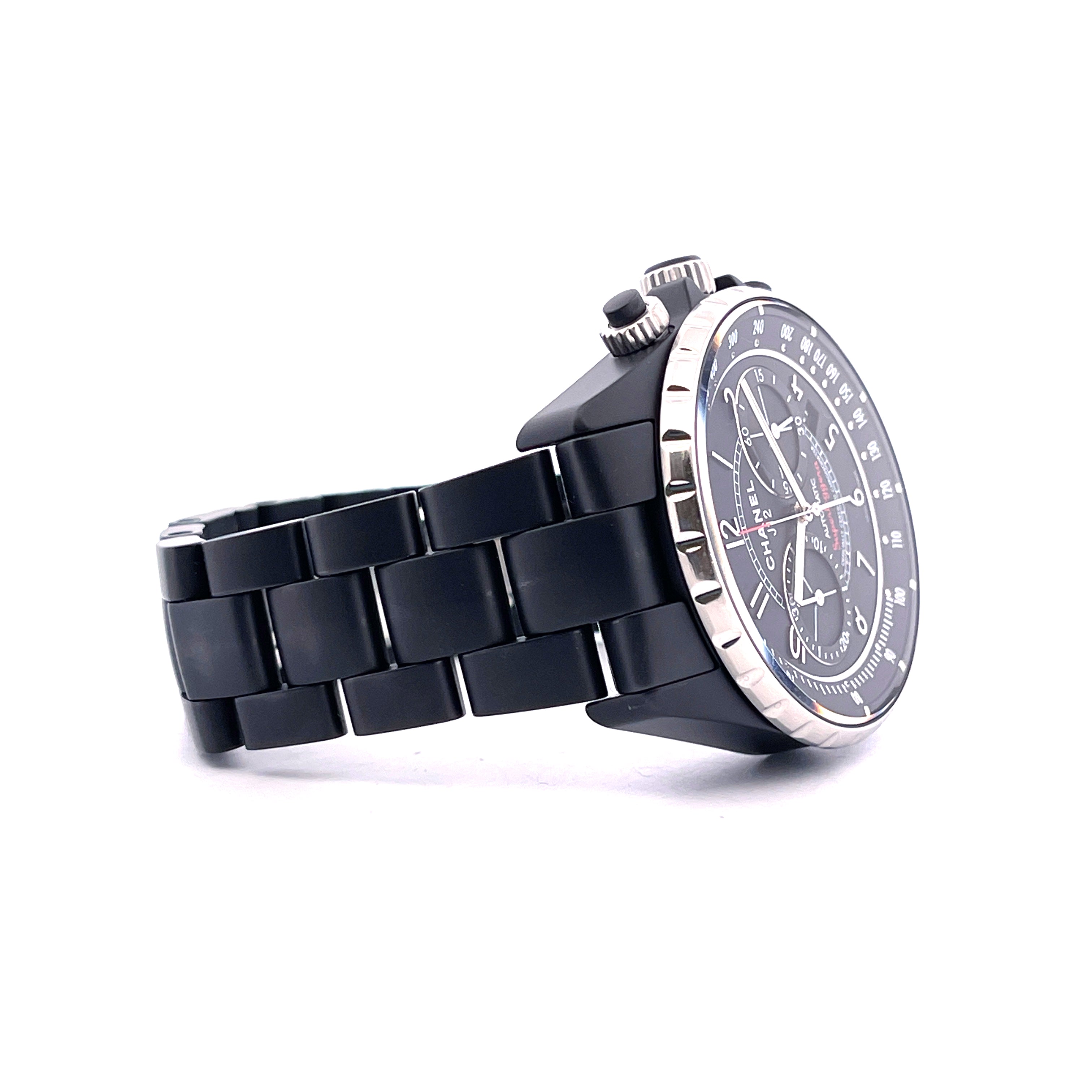 chanel - J12 Super Reggera Chronograph / Ceramic / Full Set / 2014 - [product_sku]