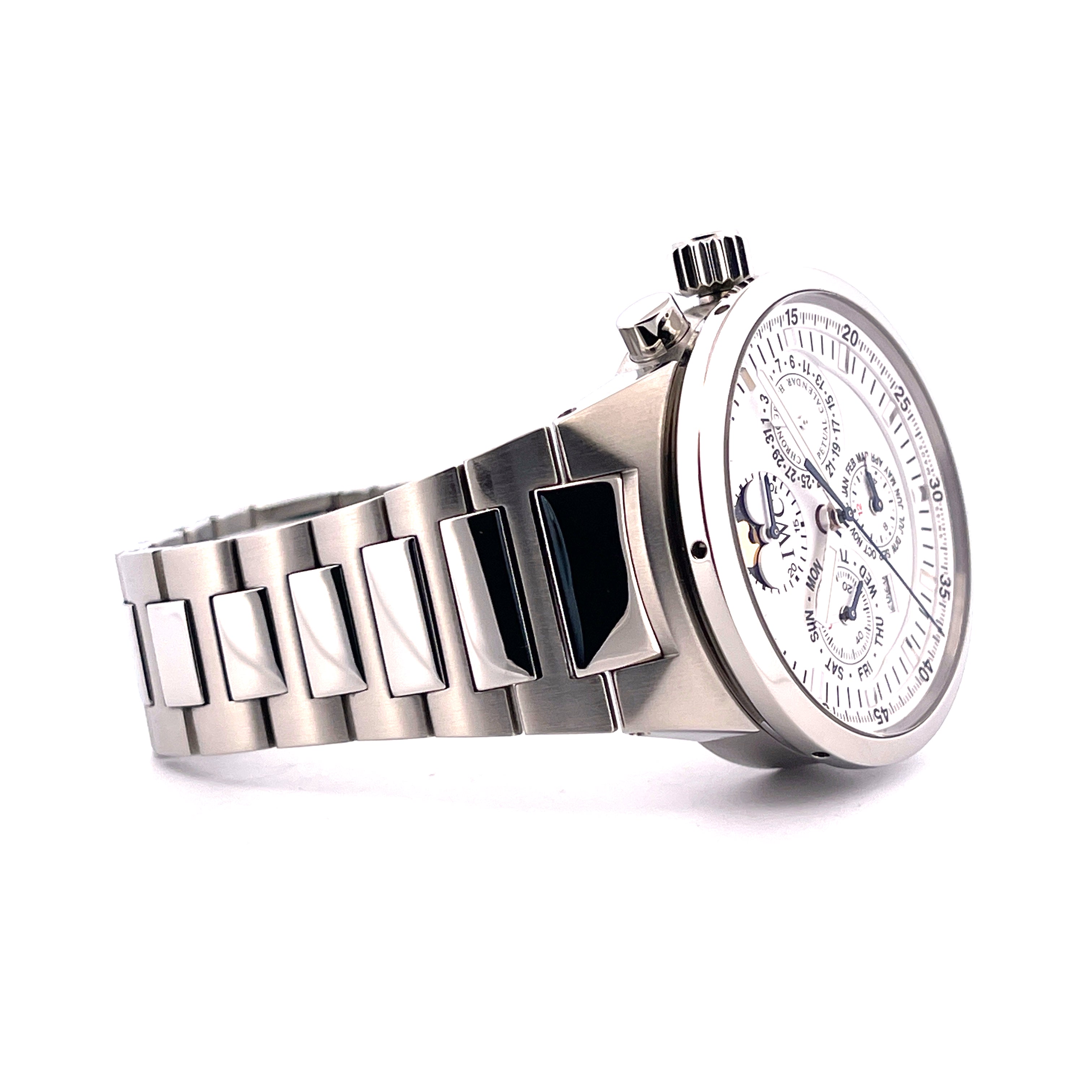 IWC - Gst Perpetual Calendar / Box and Papers / SERVICE 2025 / very good Condt. / 2006 - [product_sku]